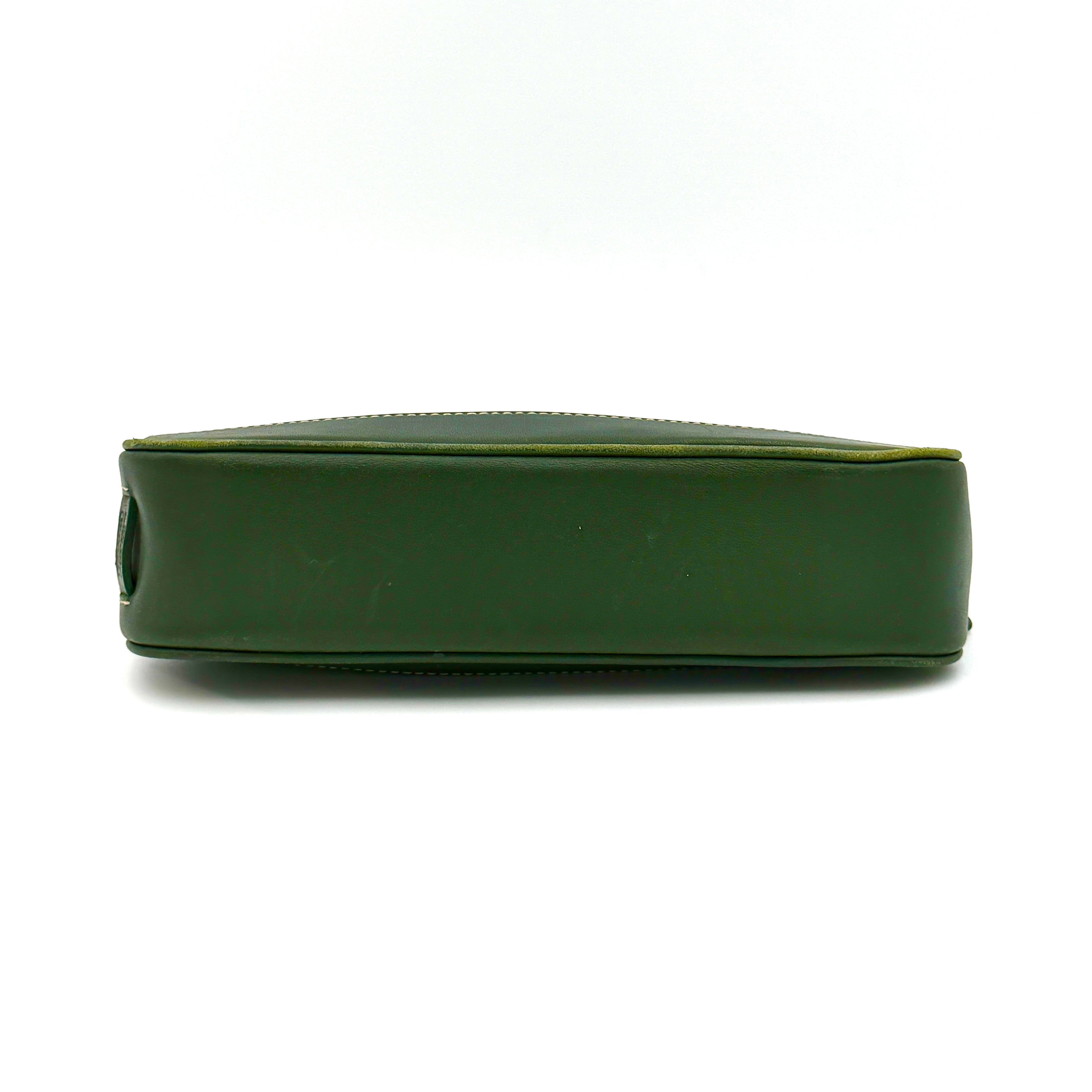 Coach Y2K Demi Leather Shoulder Bag Green