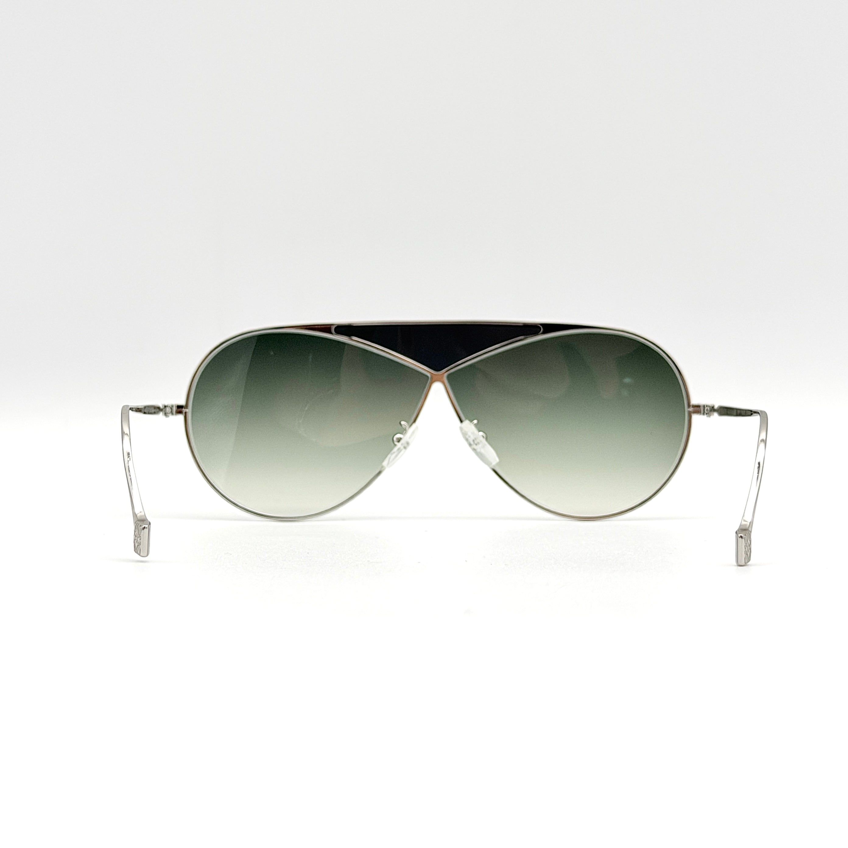 Loewe LW40010U Pilot Puzzle Sunglasses Silver