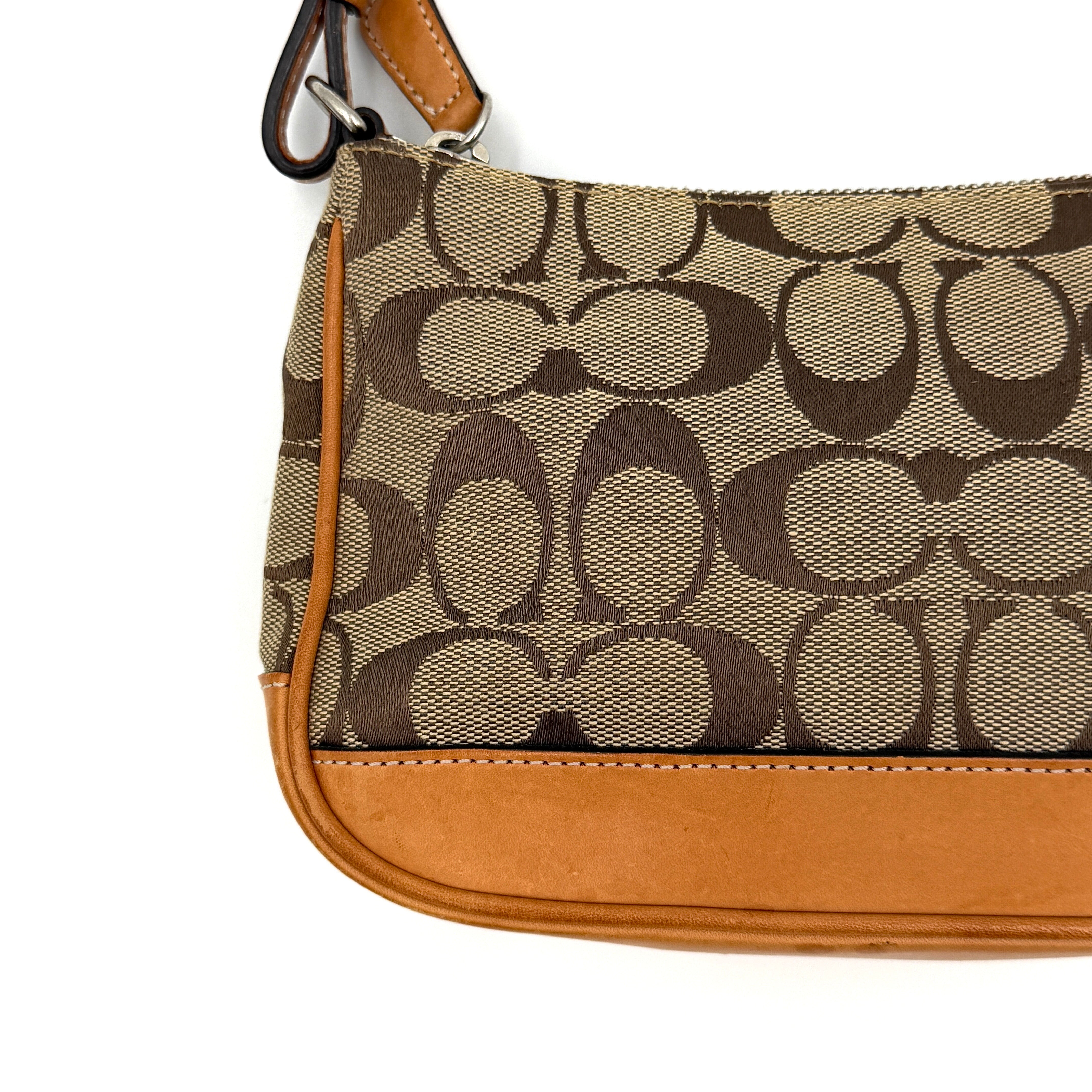 Coach Y2K Demi Shoulder Bag Tan