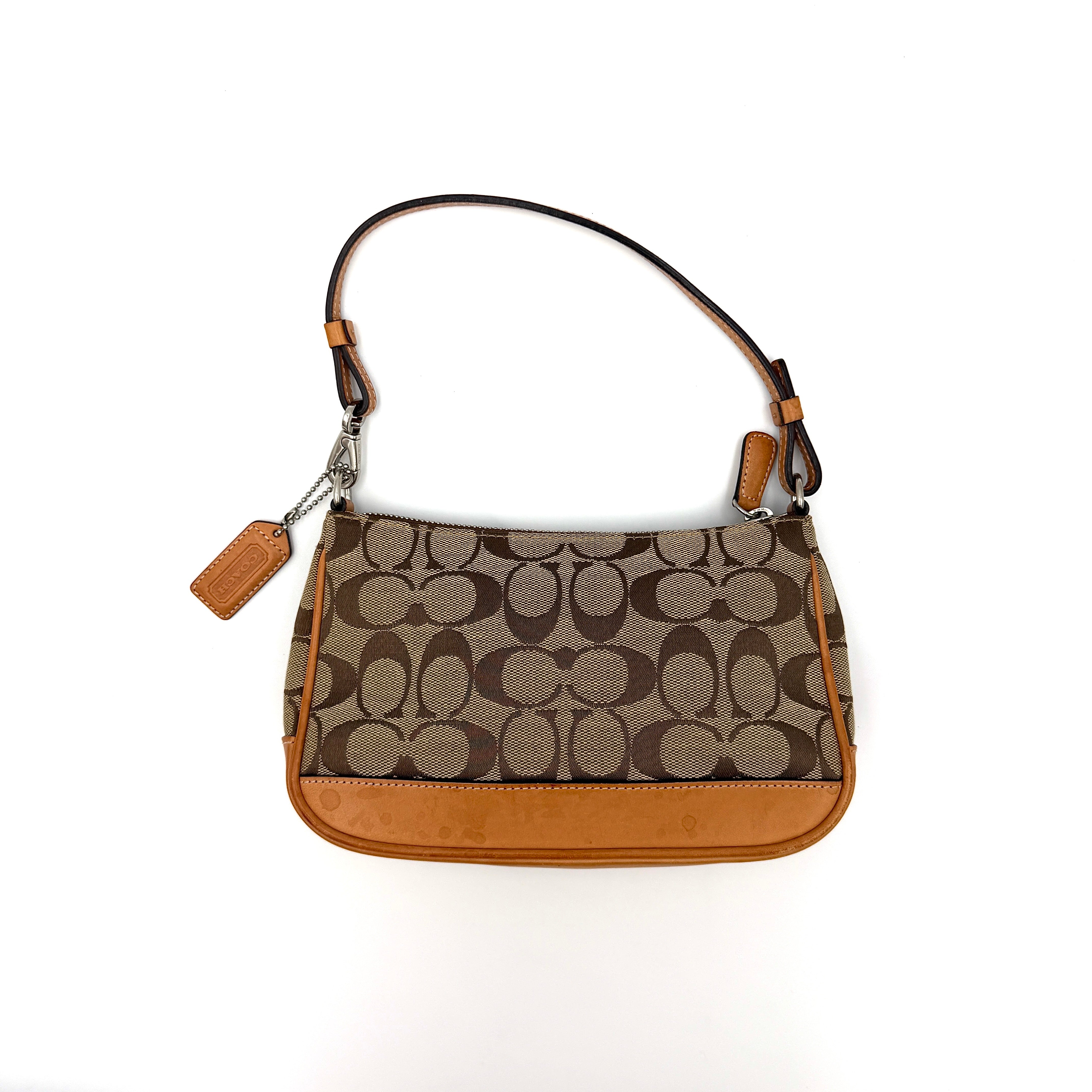 Coach Y2K Demi Shoulder Bag Tan