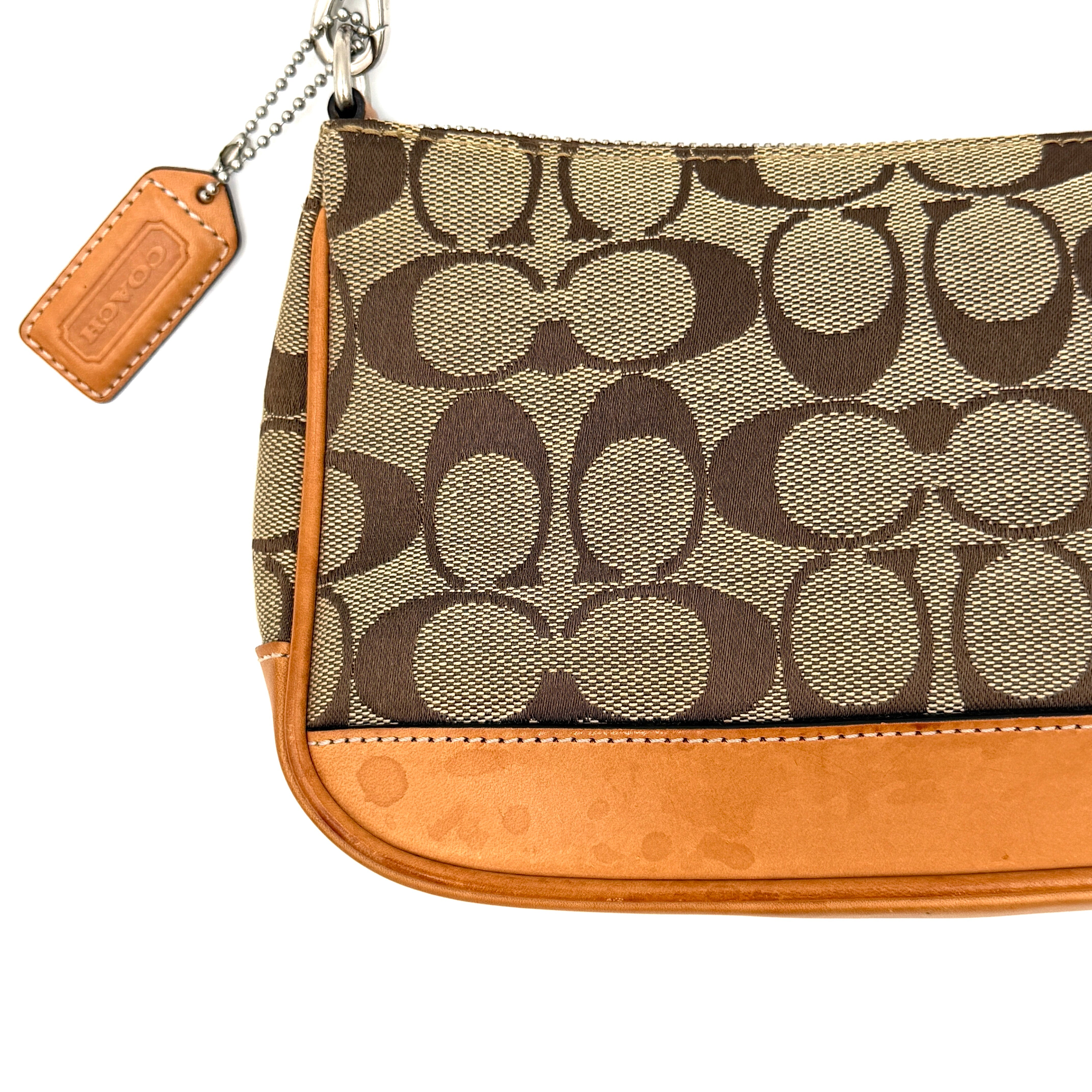 Coach Y2K Demi Shoulder Bag Tan