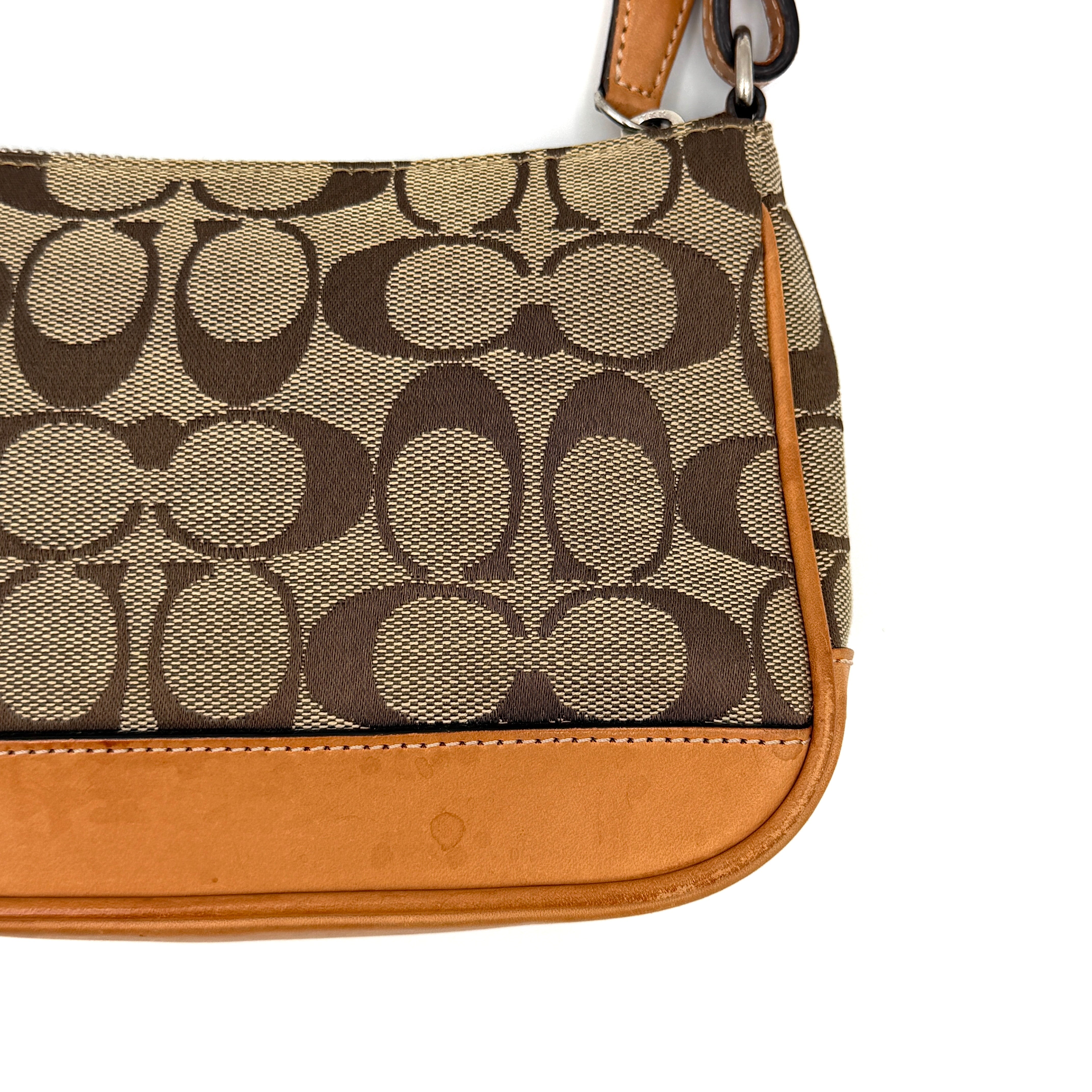 Coach Y2K Demi Shoulder Bag Tan
