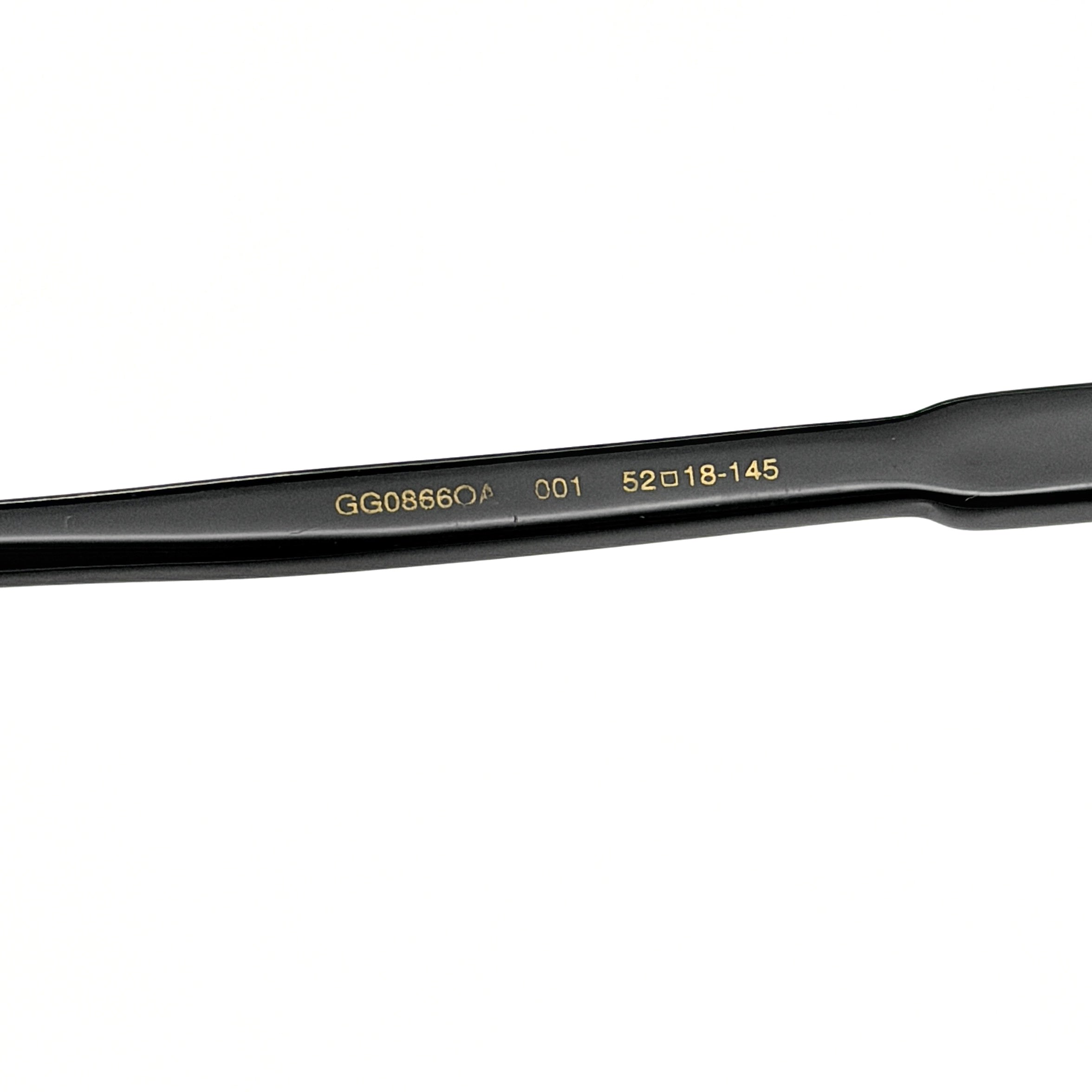 Gucci GG0866OA-001 Eyeglasses Black