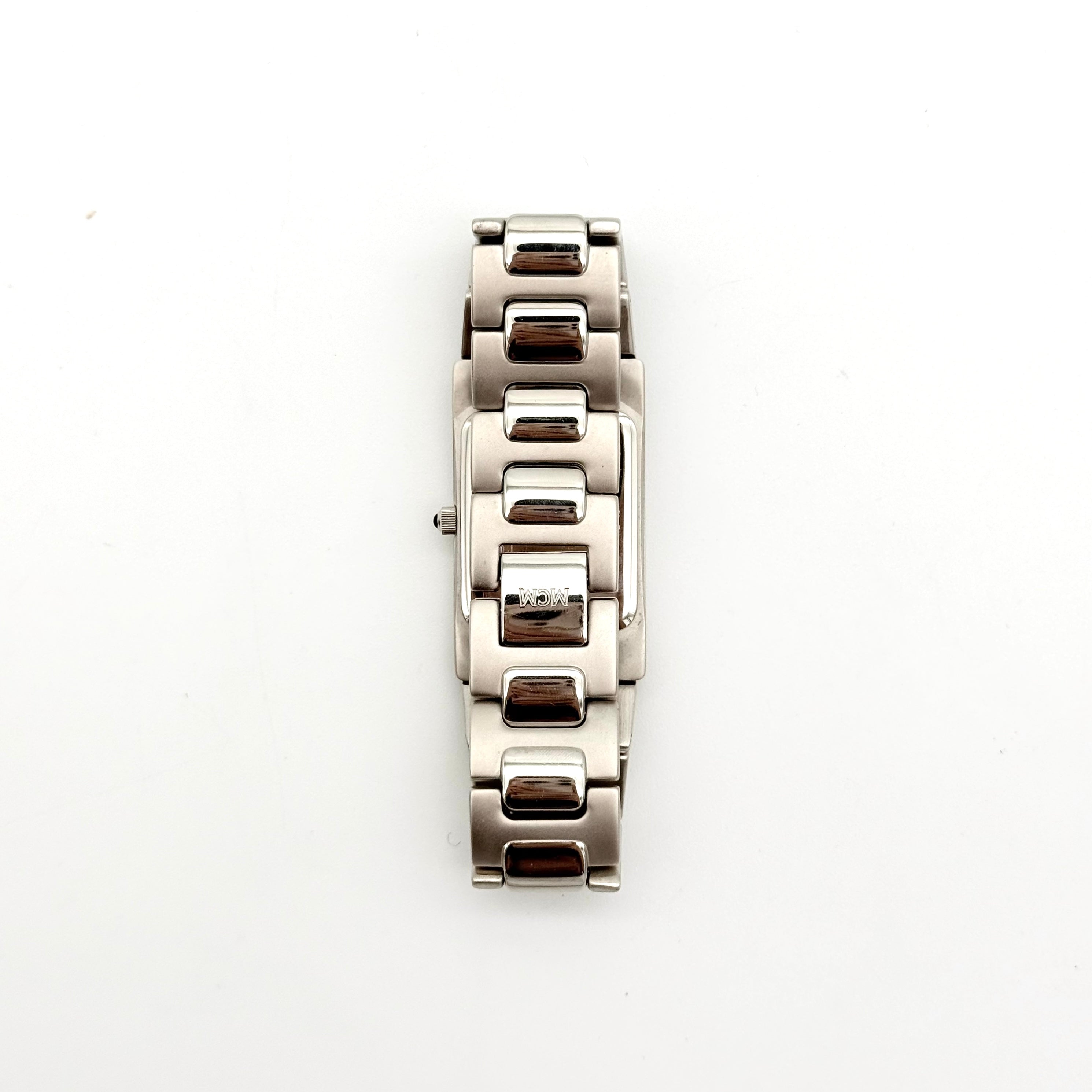 MCM AM.LINE 6991 Rectangular Watch Silver