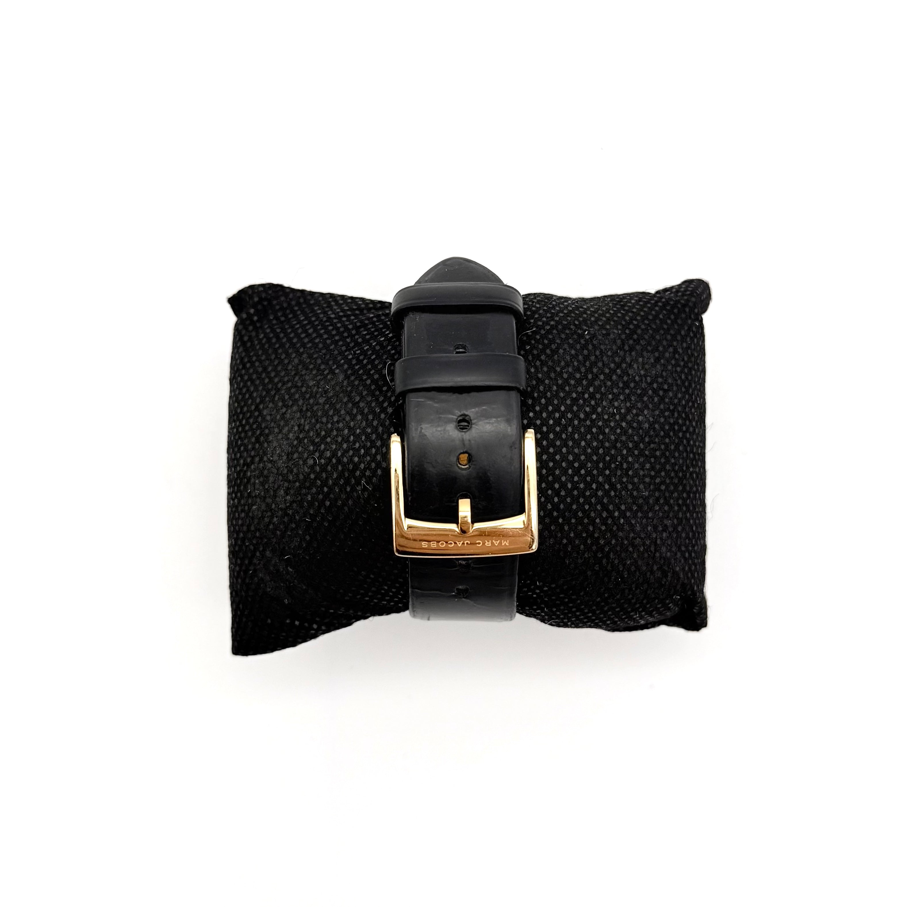 Marc Jacobs Roxy MJ1532 Gold Tone Watch Black