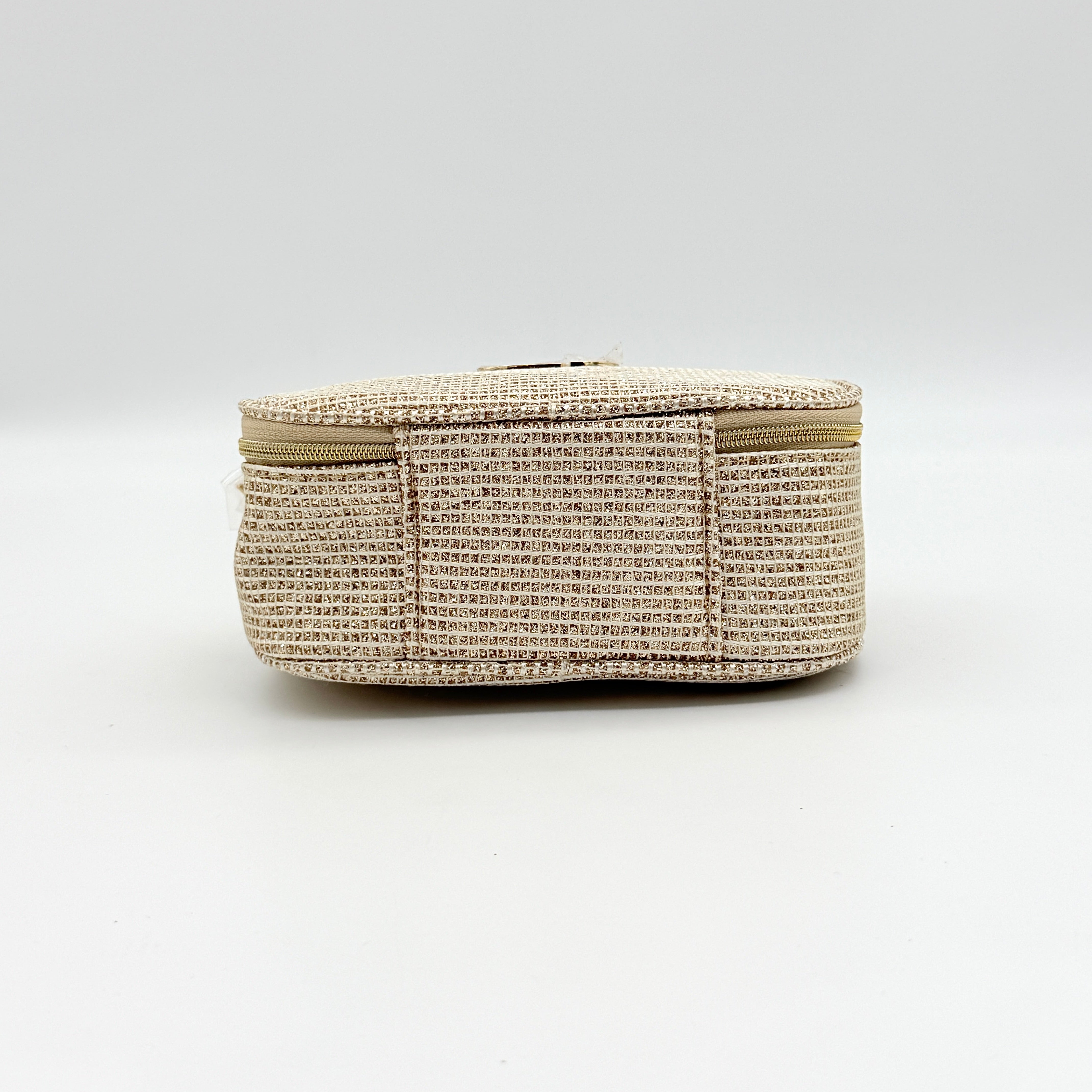 Dior CD Holiday Cosmetic Pouch Gold