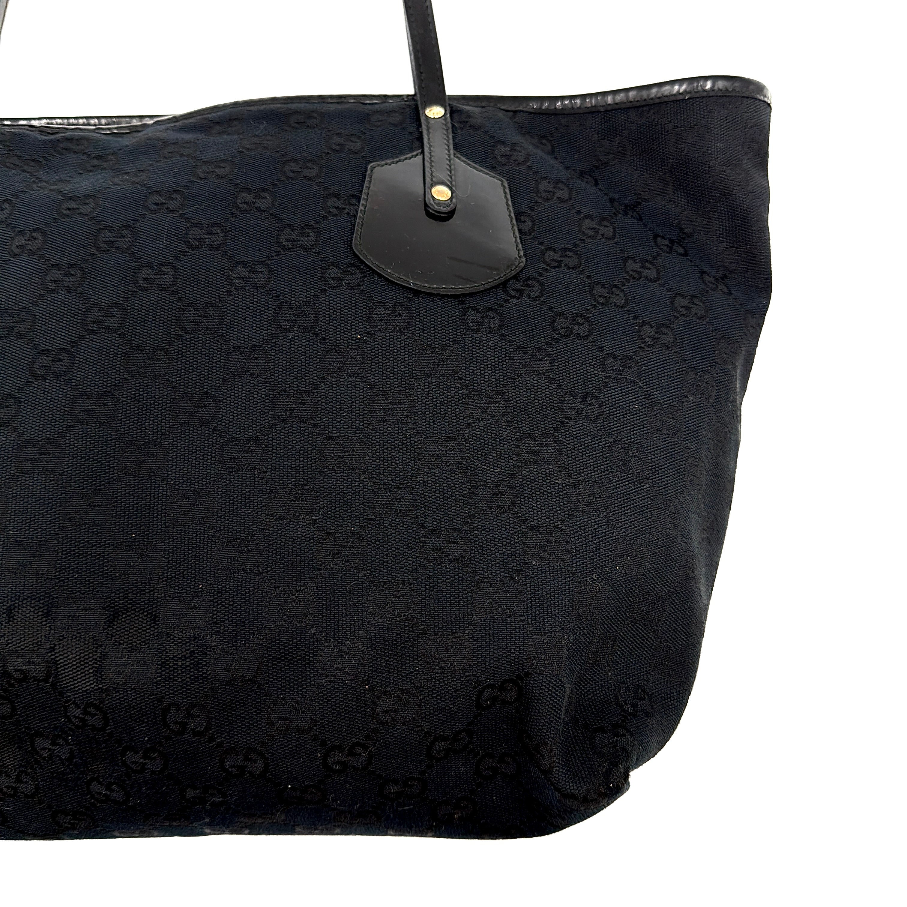 Gucci GG Monogram Jolie Shoulder Bag Black