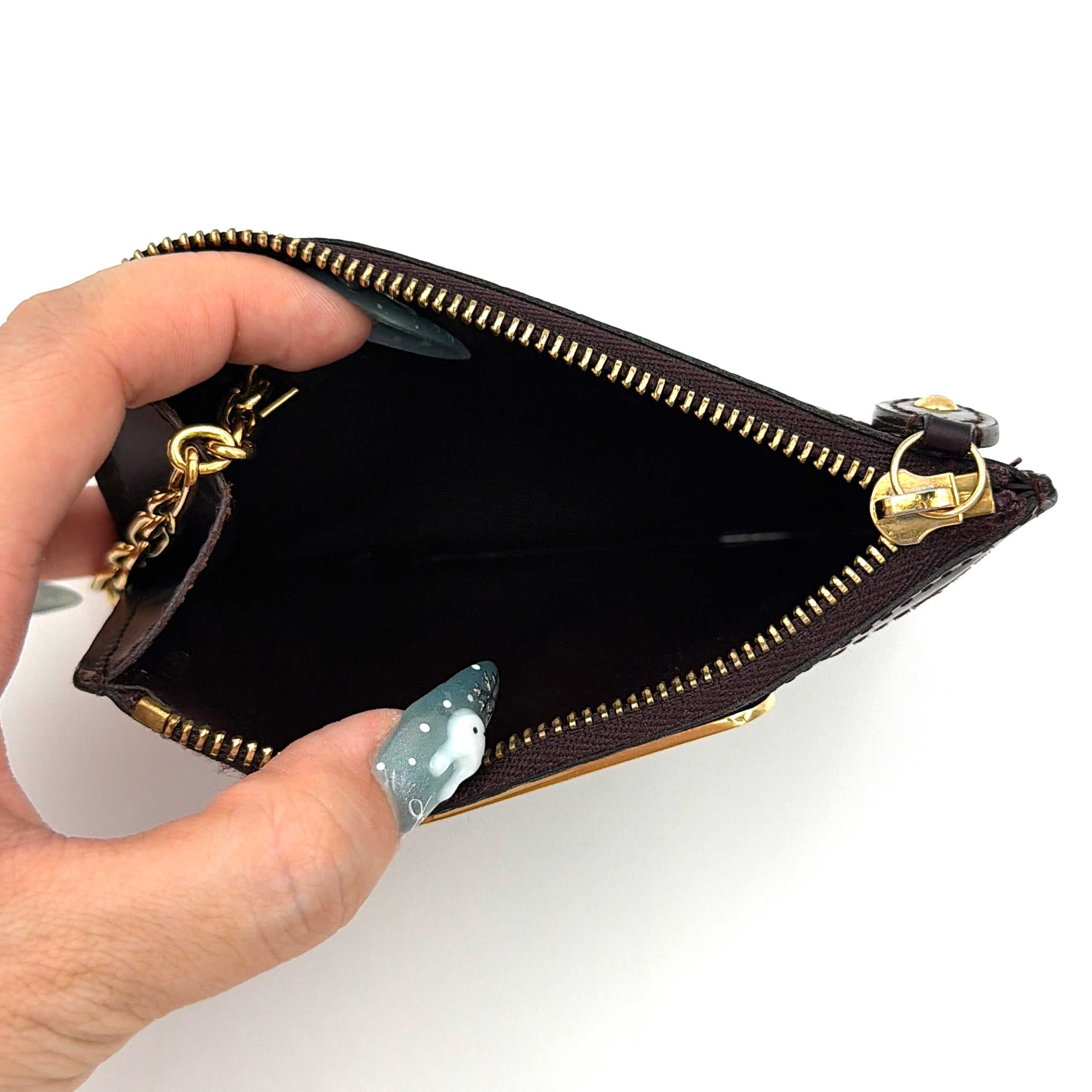 Louis Vuitton Vernis Pochette Coin Case Amethyst