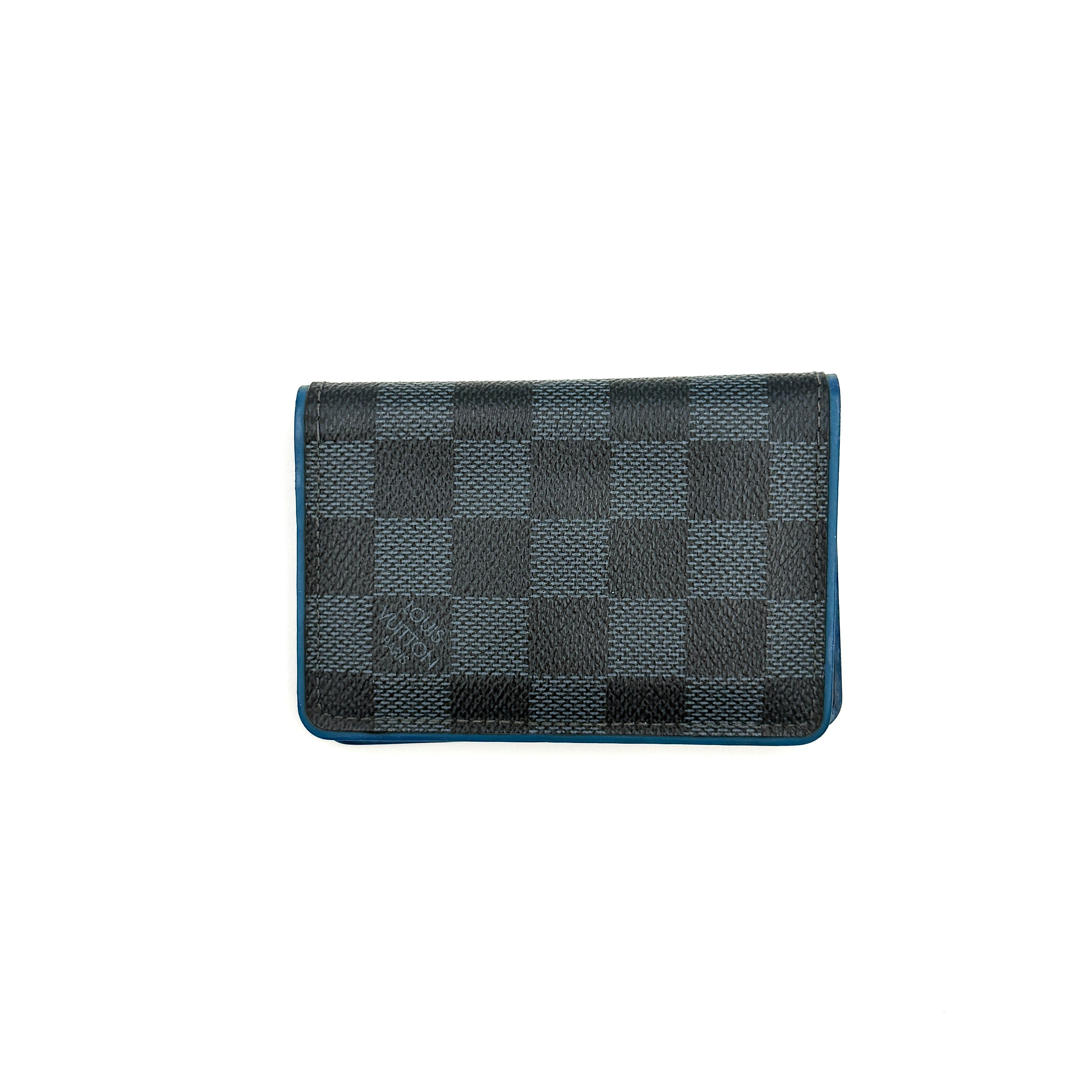 Louis Vuitton Damier Graphite Canvas Pocket Organiser Black/Blue