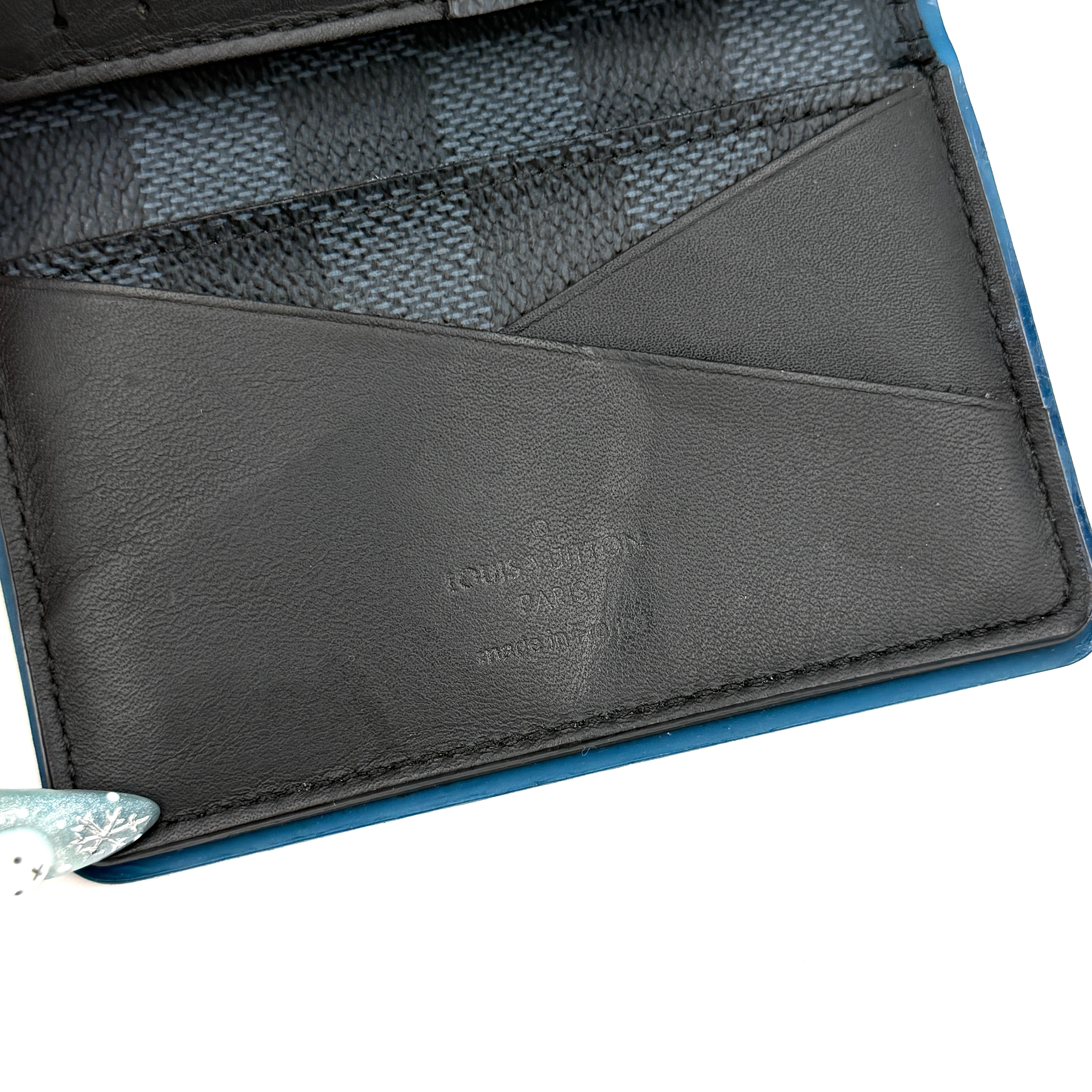 Louis Vuitton Damier Graphite Canvas Pocket Organiser Black/Blue