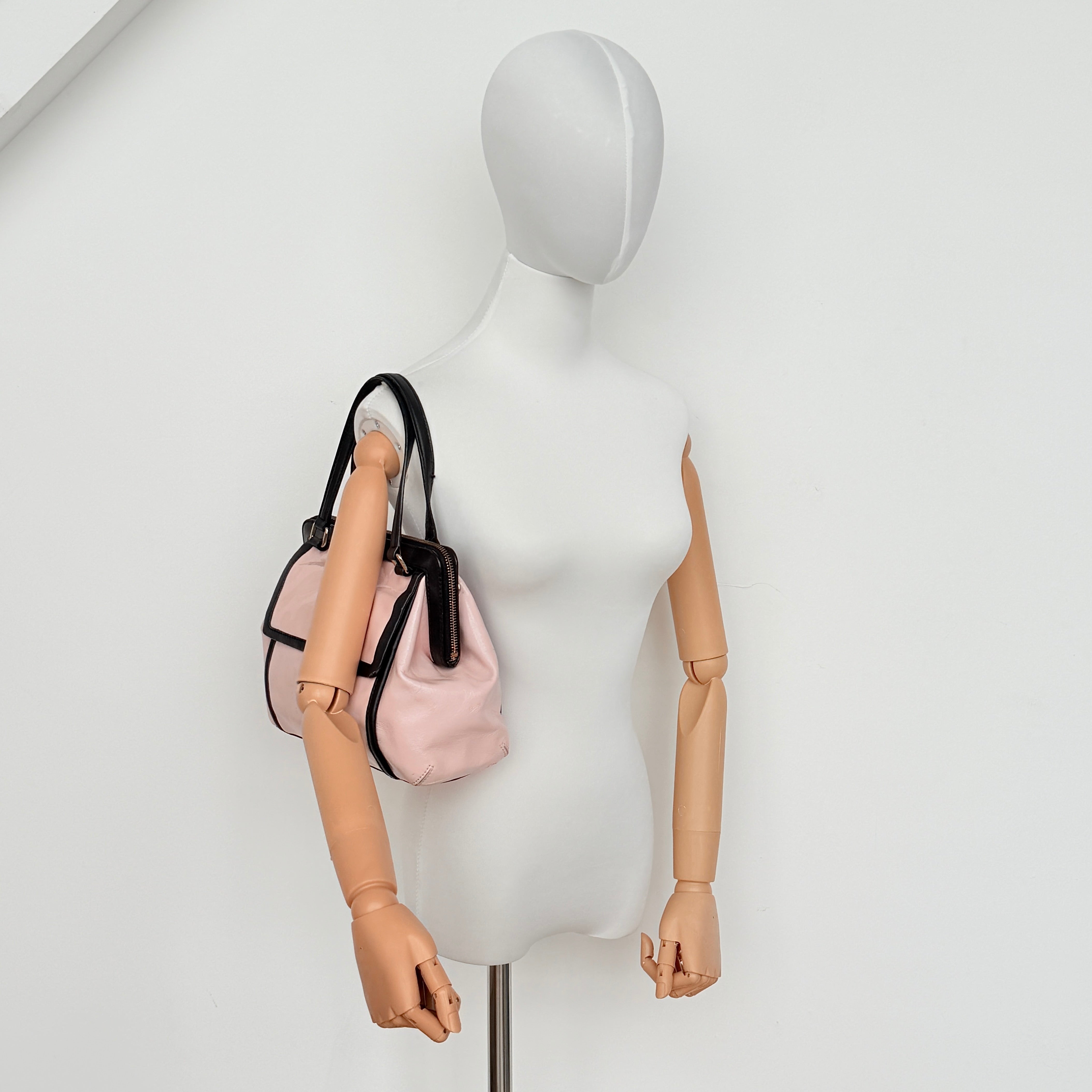 Kate Spade Patent Handbag Pink/Black