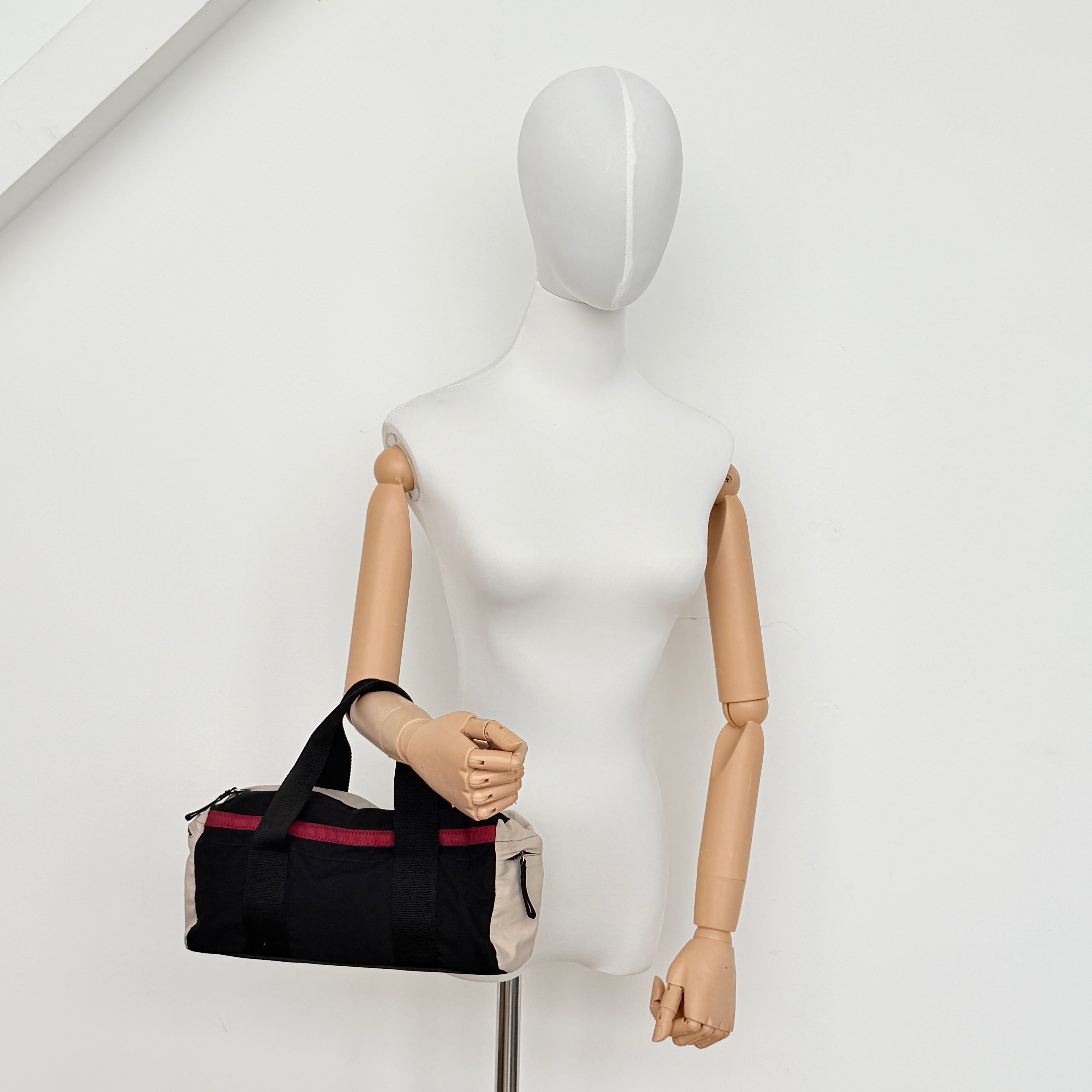 Prada Sport Tessuto Nylon Mini Bag Beige/Black