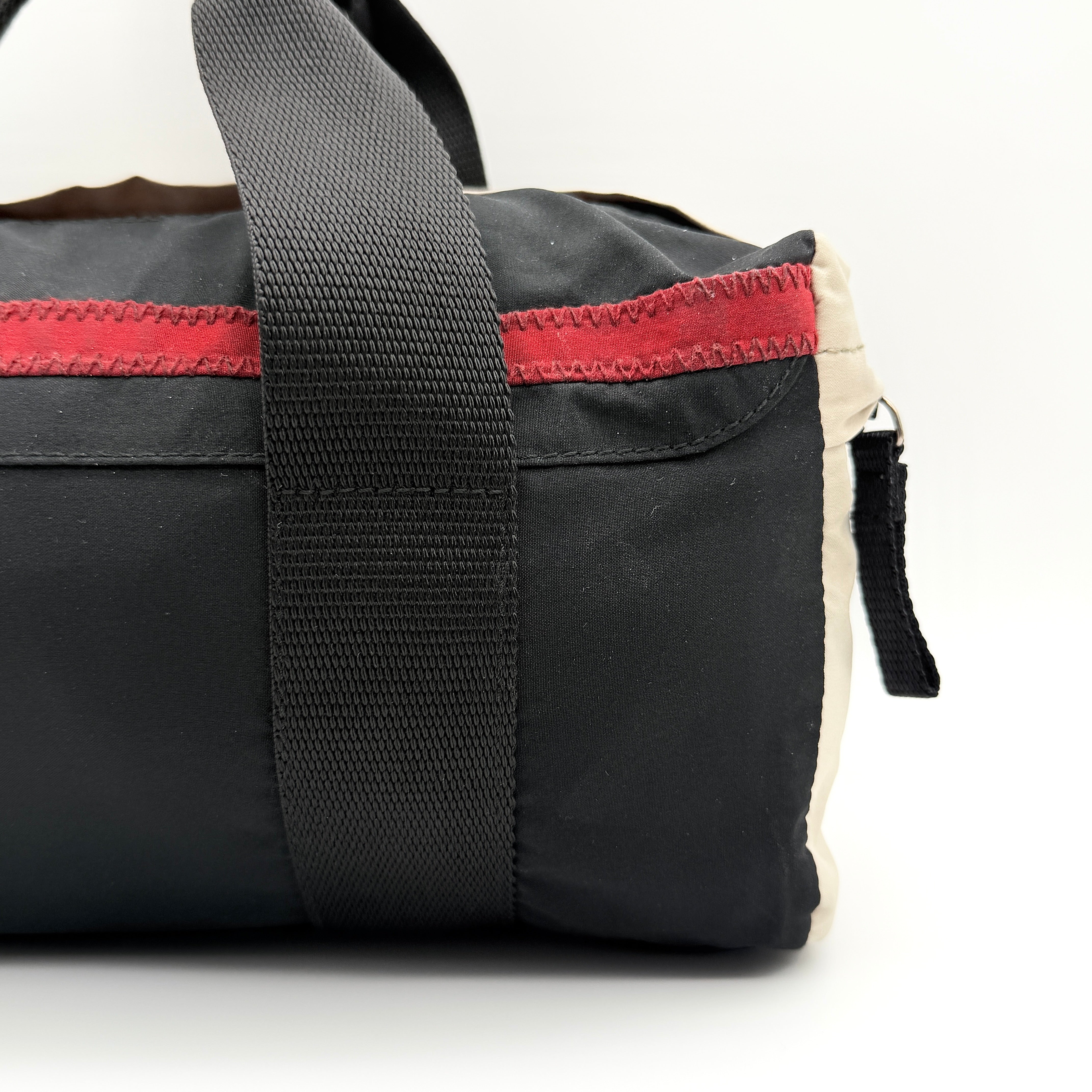 Prada Sport Tessuto Nylon Mini Bag Beige/Black