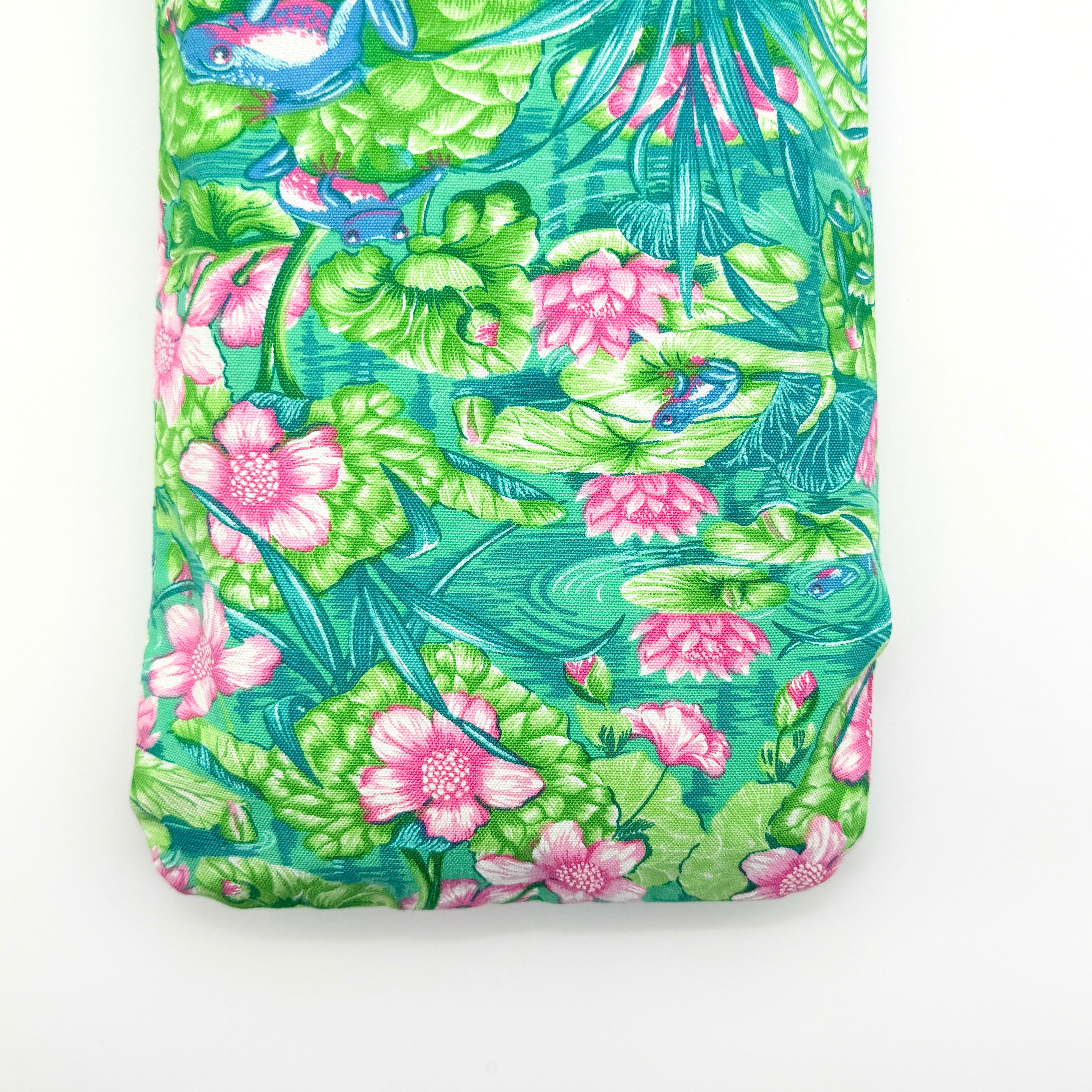 Hermès Frog Lily Pad Drawstring Pouch Green