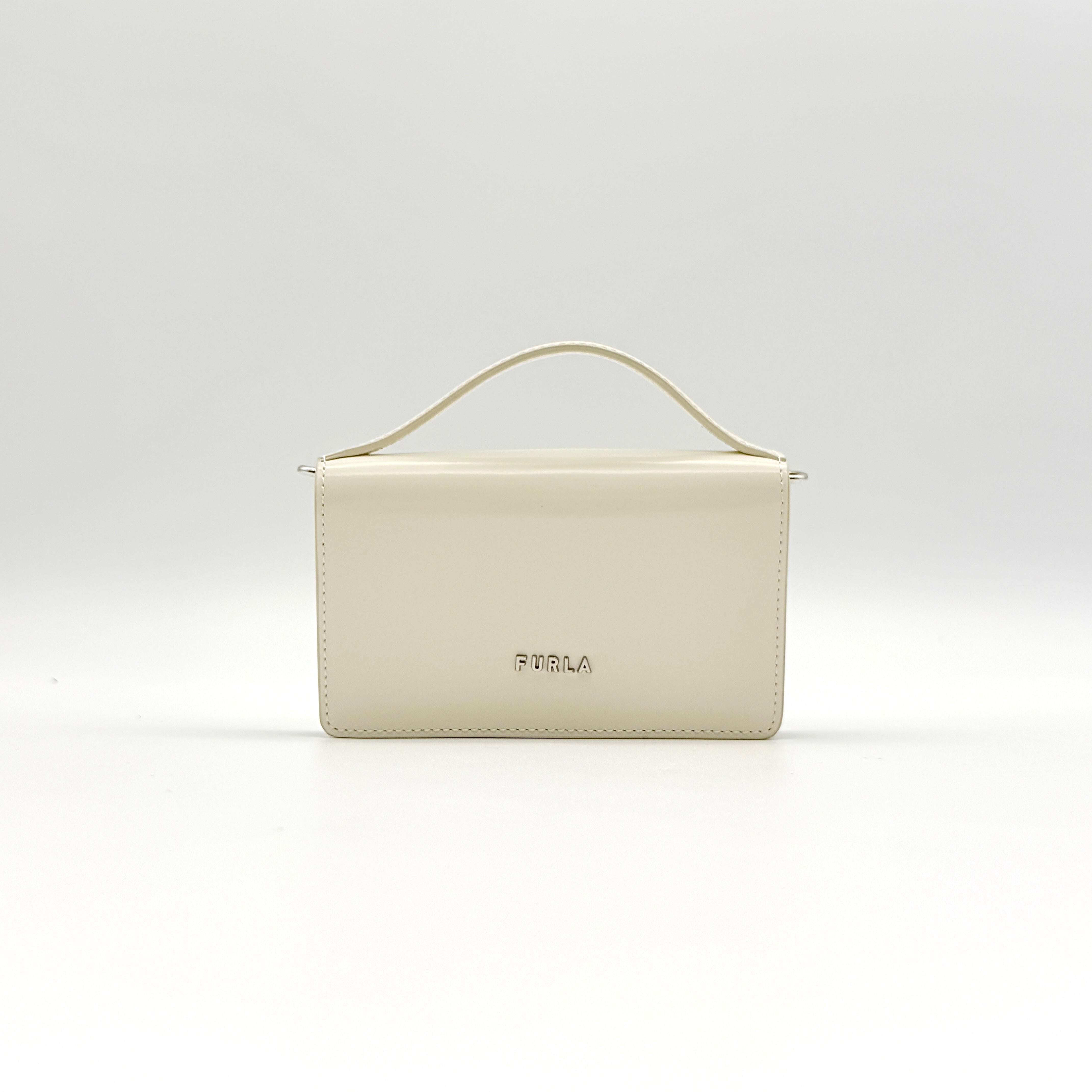 Furla Splendida Micro Bag White