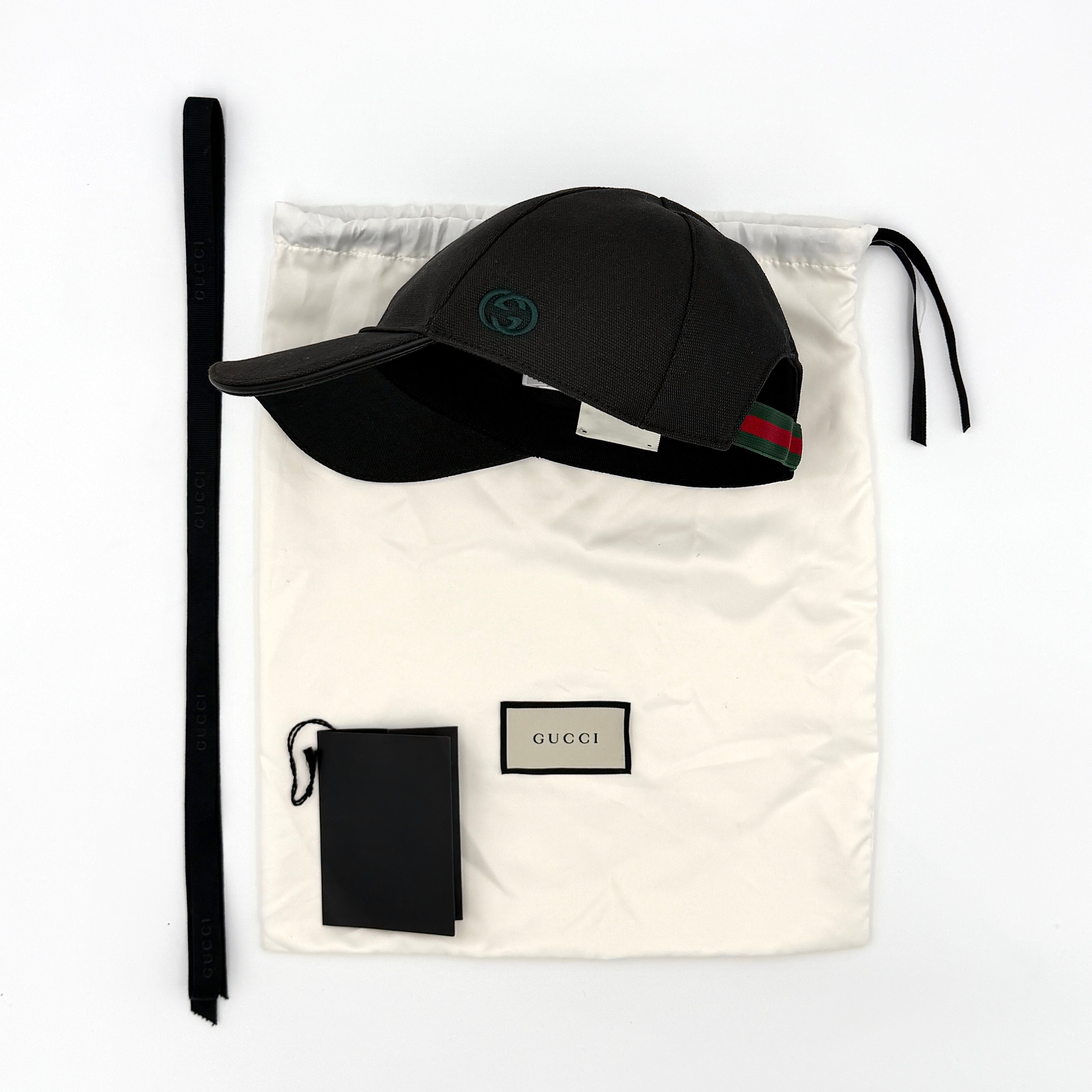 Gucci Interlocking GG Baseball Cap Black