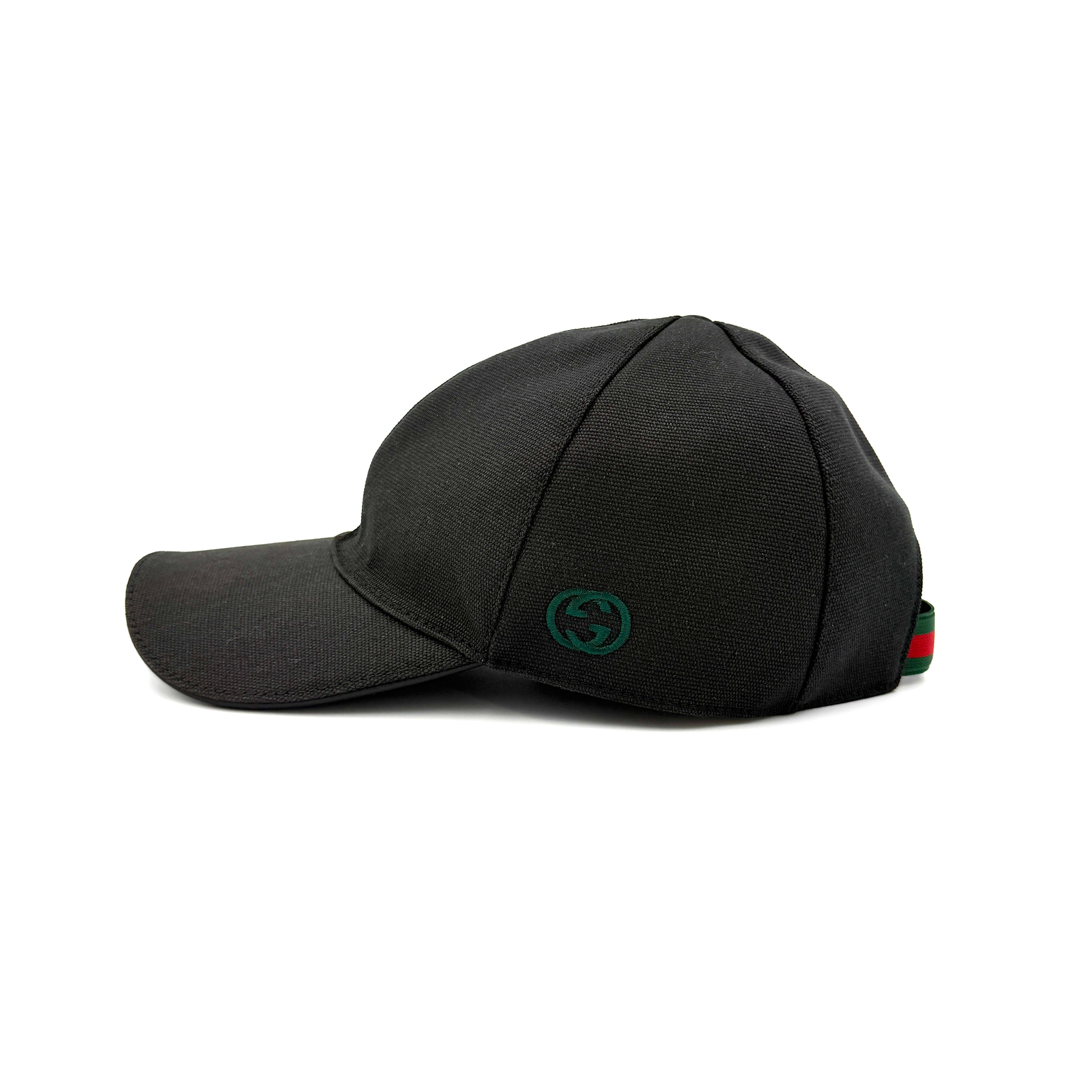 Gucci Interlocking GG Baseball Cap Black