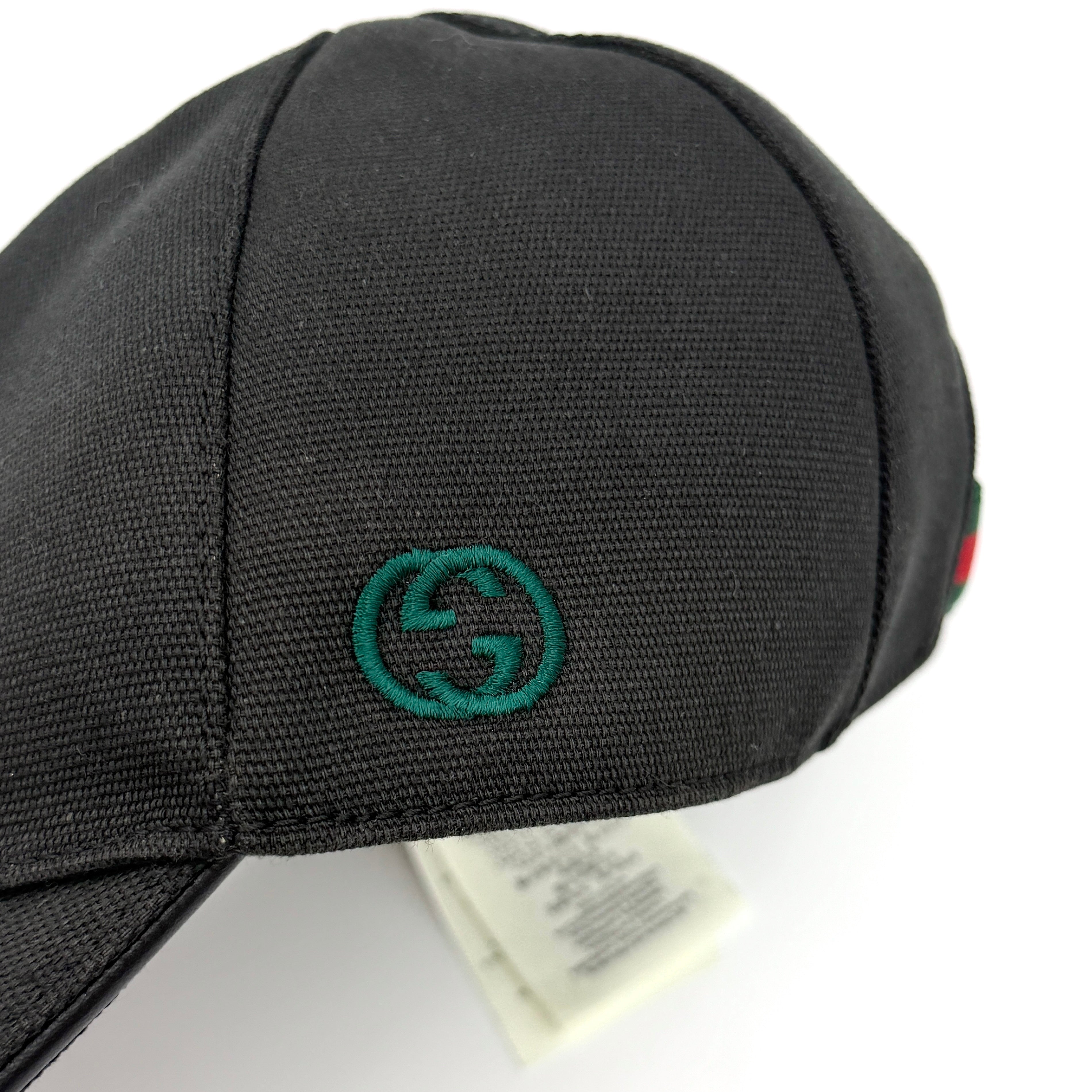 Gucci Interlocking GG Baseball Cap Black