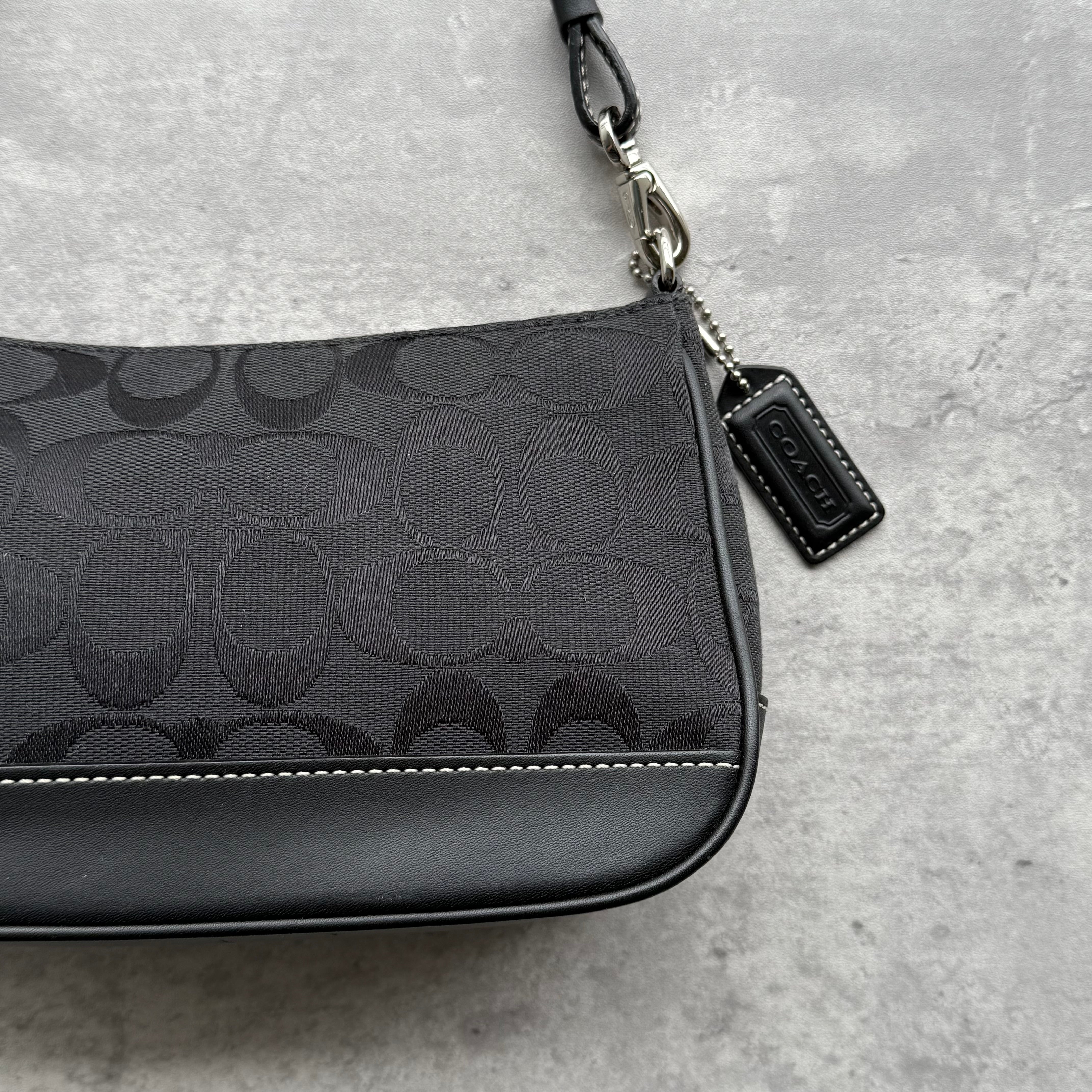 Coach Y2K Demi Shoulder Bag Black