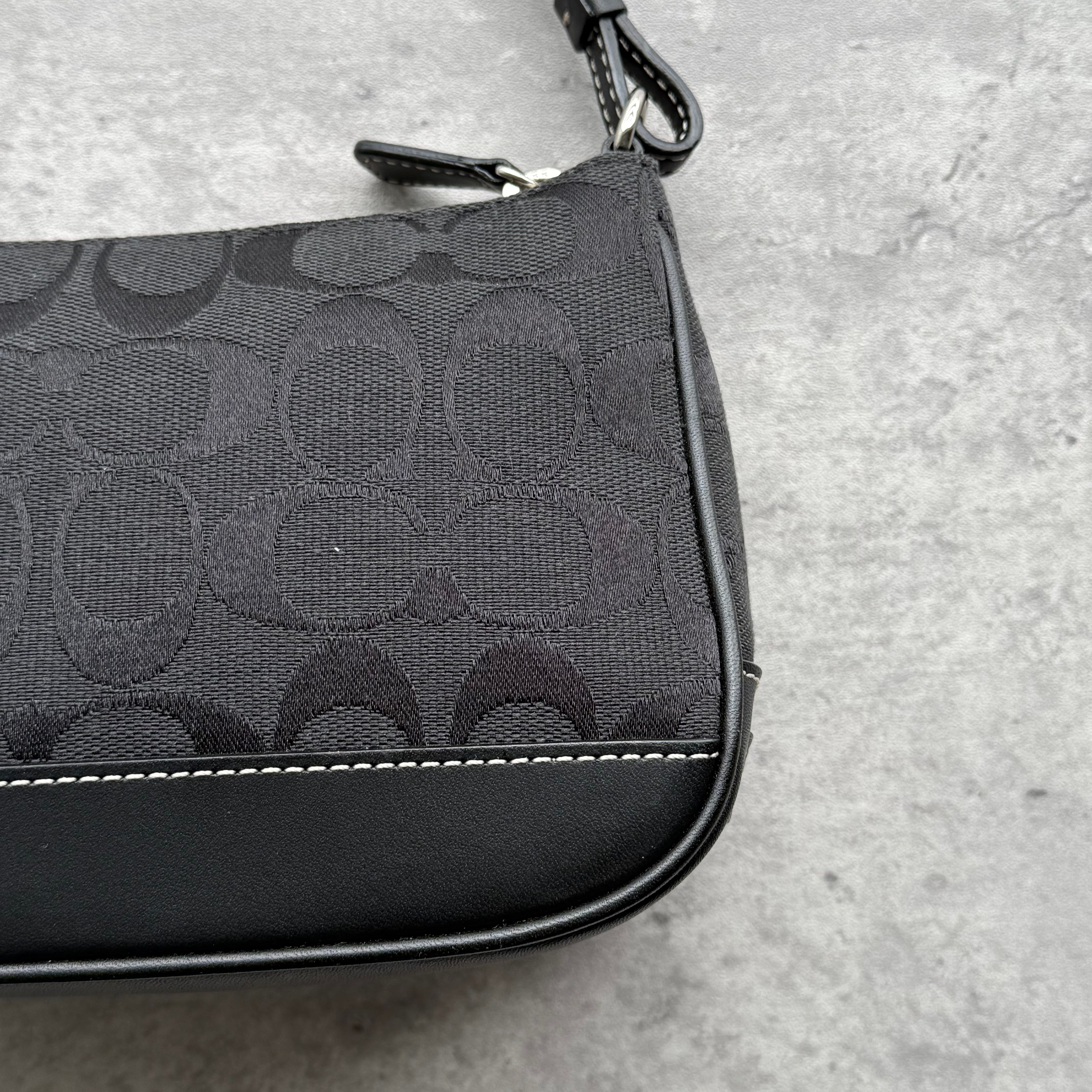 Coach Y2K Demi Shoulder Bag Black