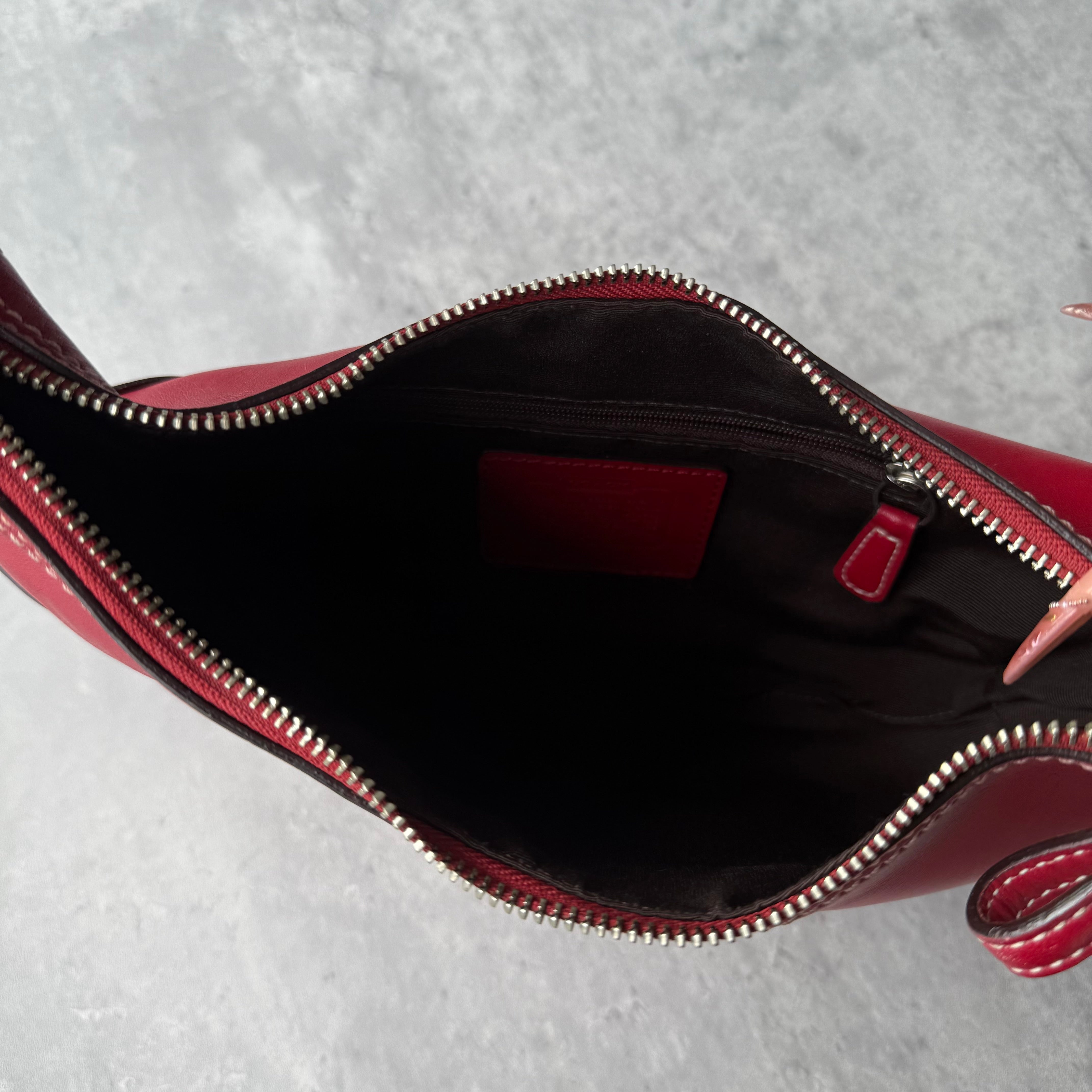 Coach Y2K Soho Hobo ShoulderBag Red