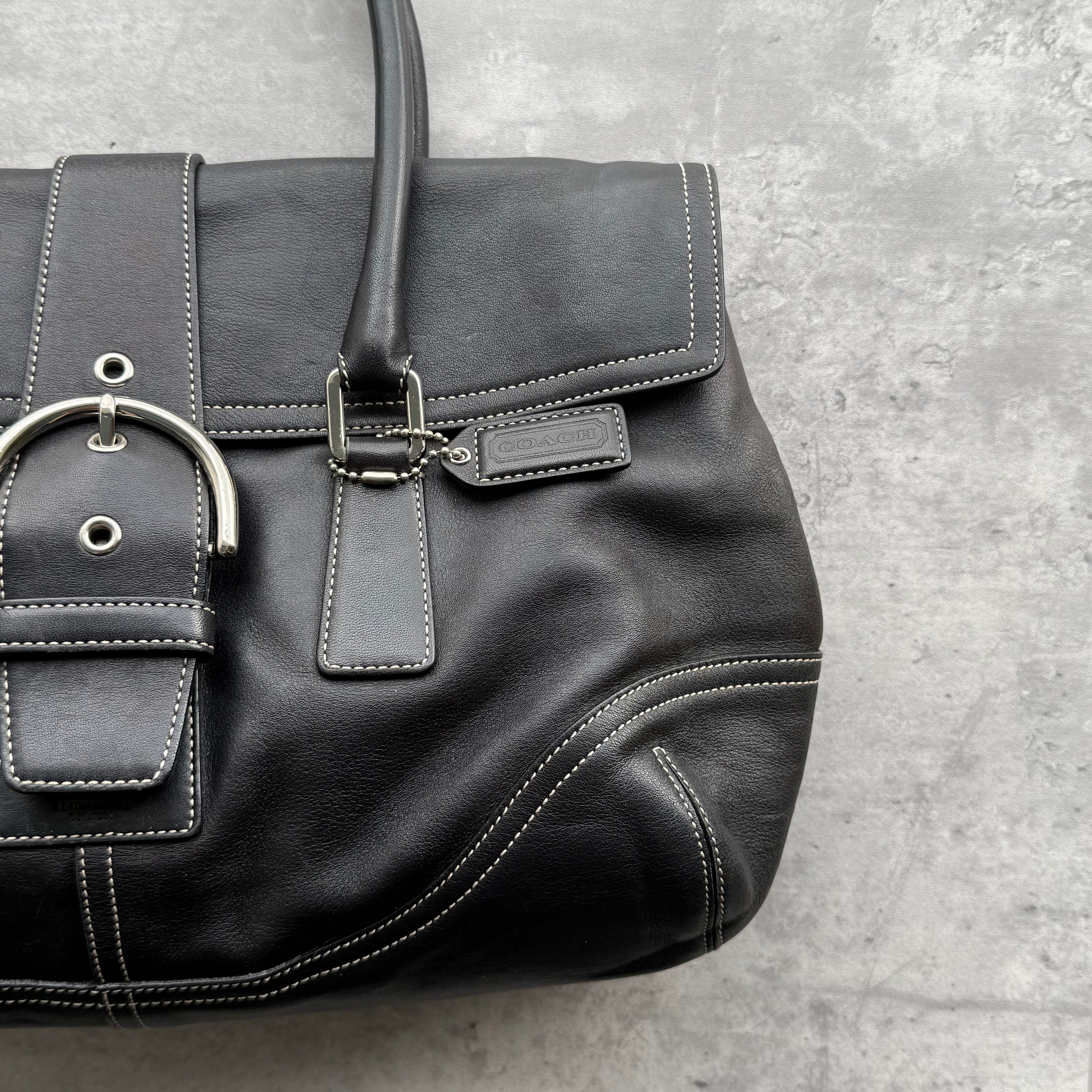 Coach Y2K Soho Shoulder Bag Black