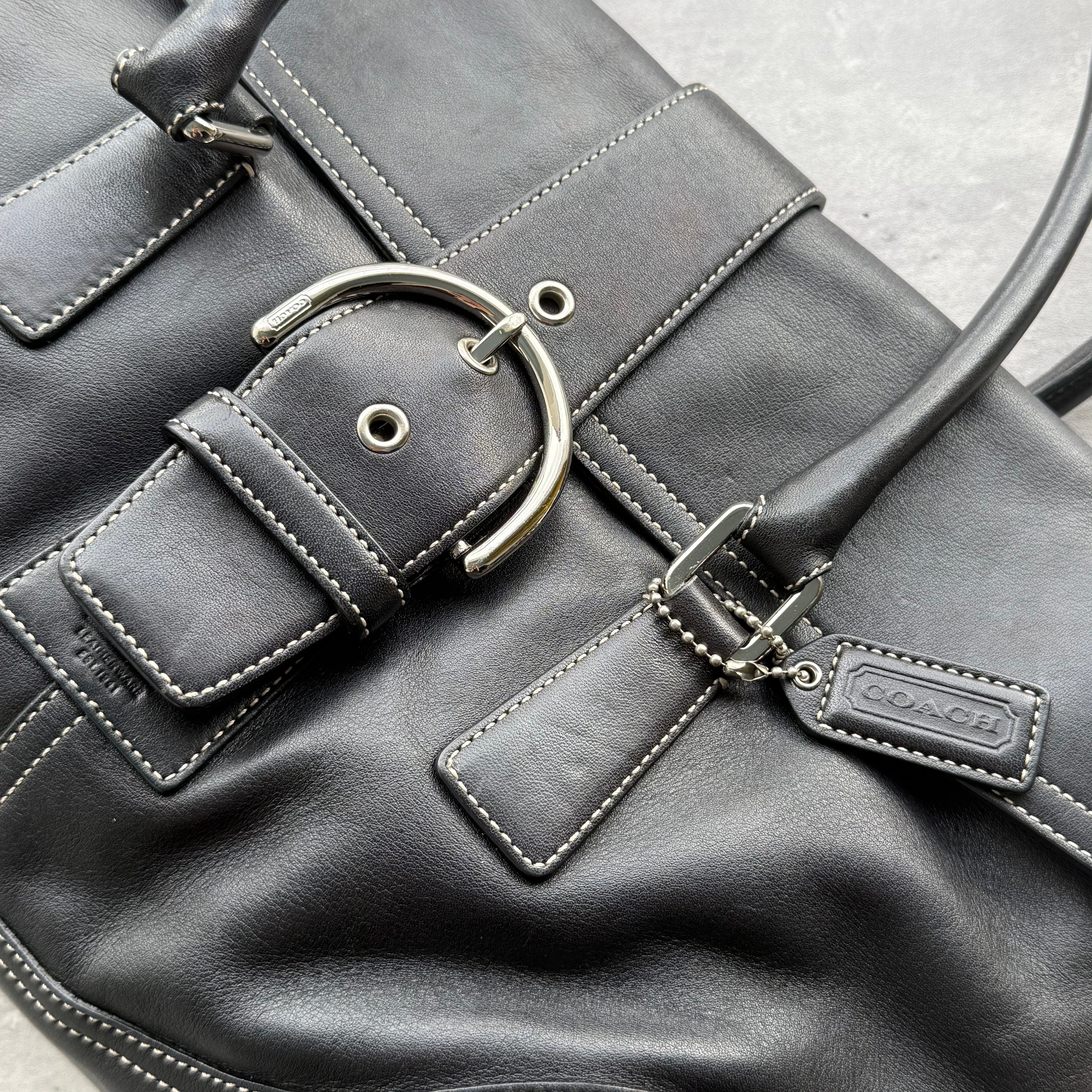 Coach Y2K Soho Shoulder Bag Black