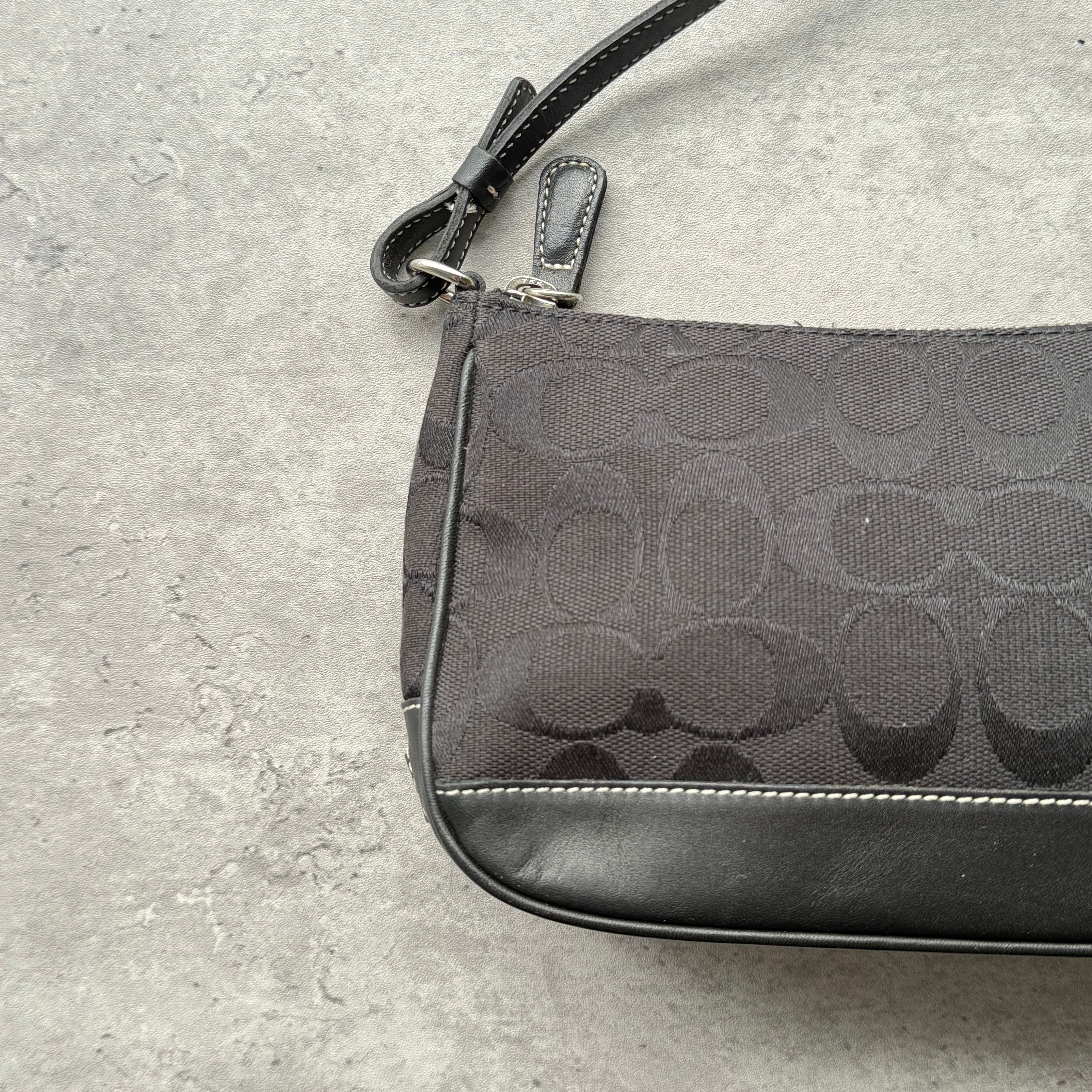 Coach Y2K Demi Shoulder Bag Black