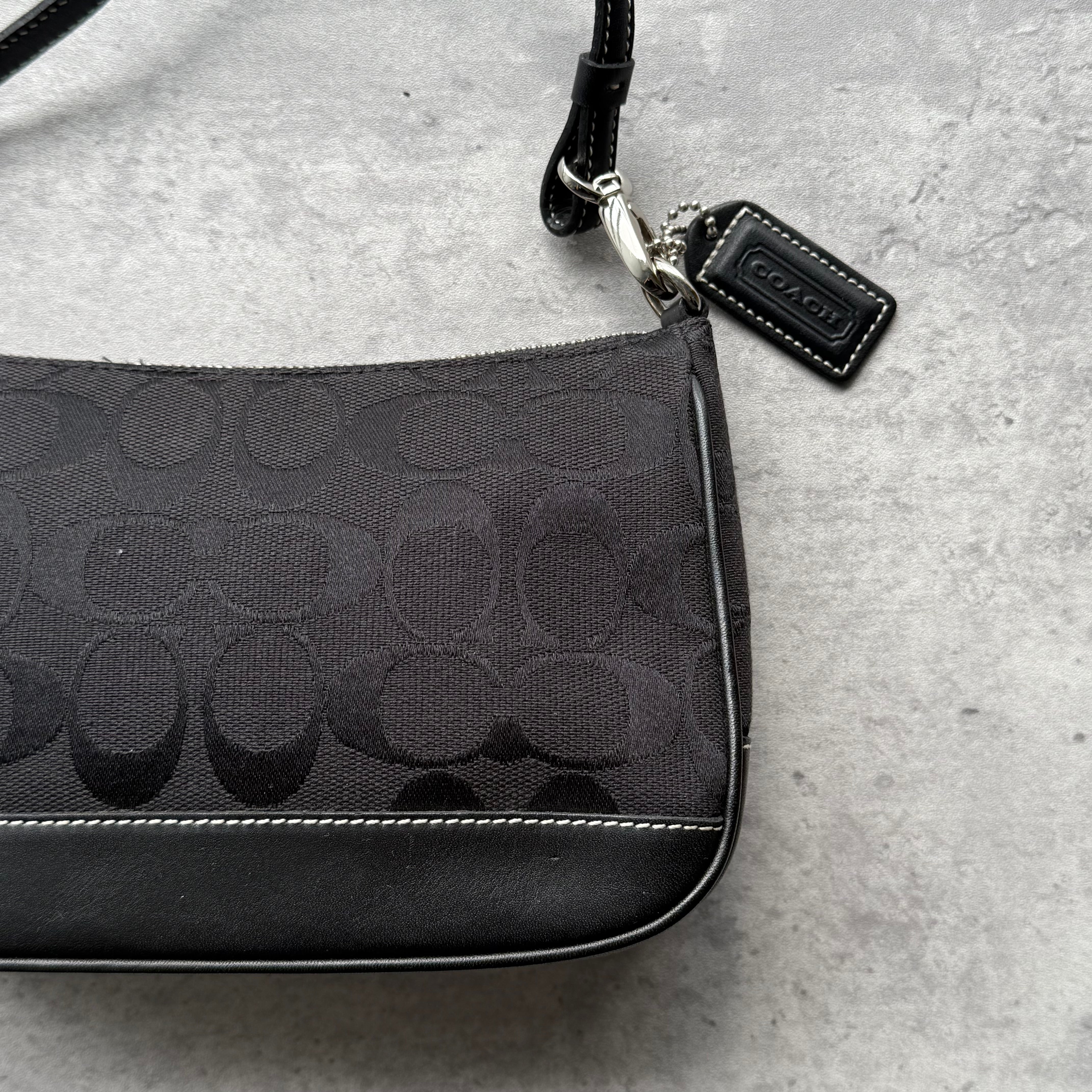 Coach Y2K Demi Shoulder Bag Black
