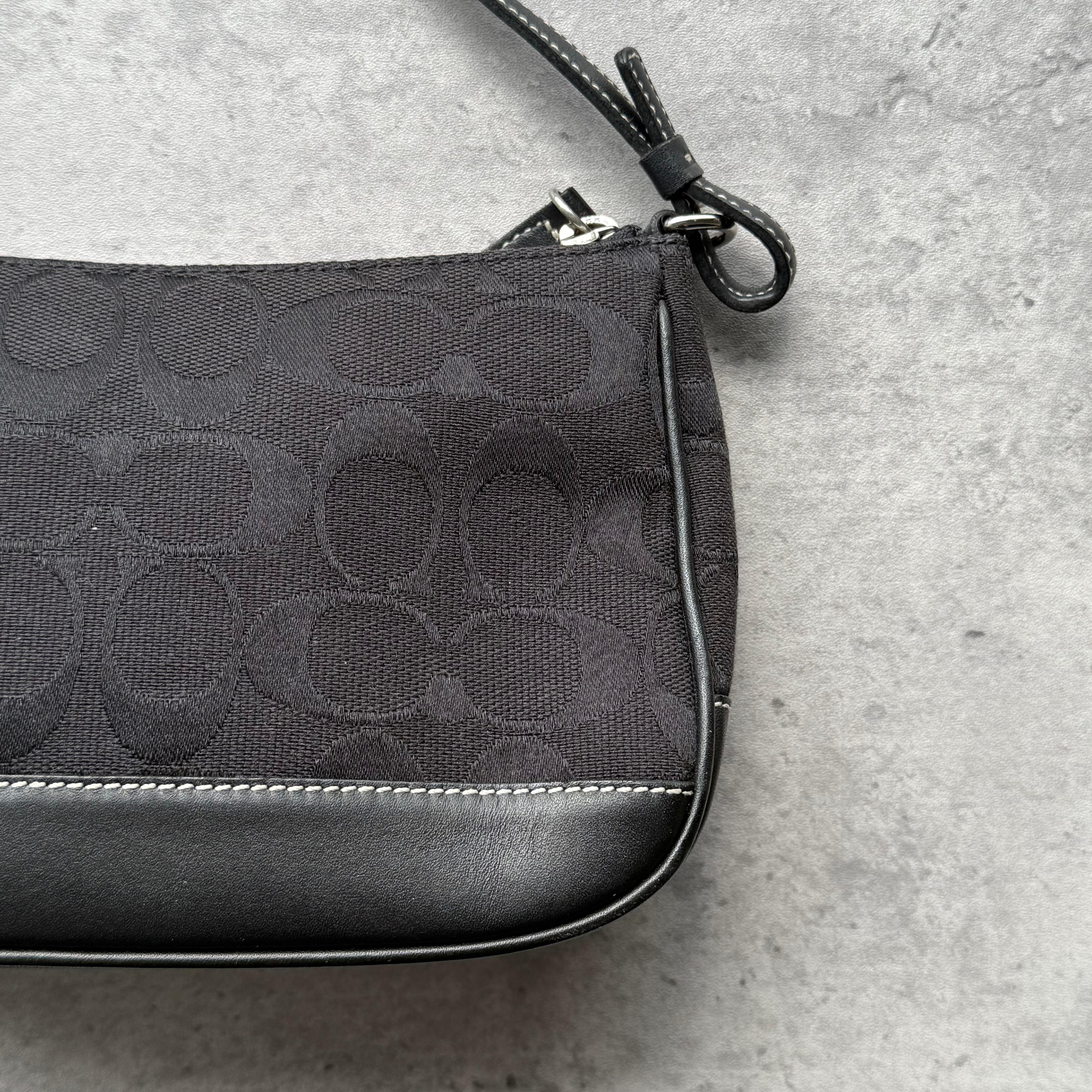 Coach Y2K Demi Shoulder Bag Black