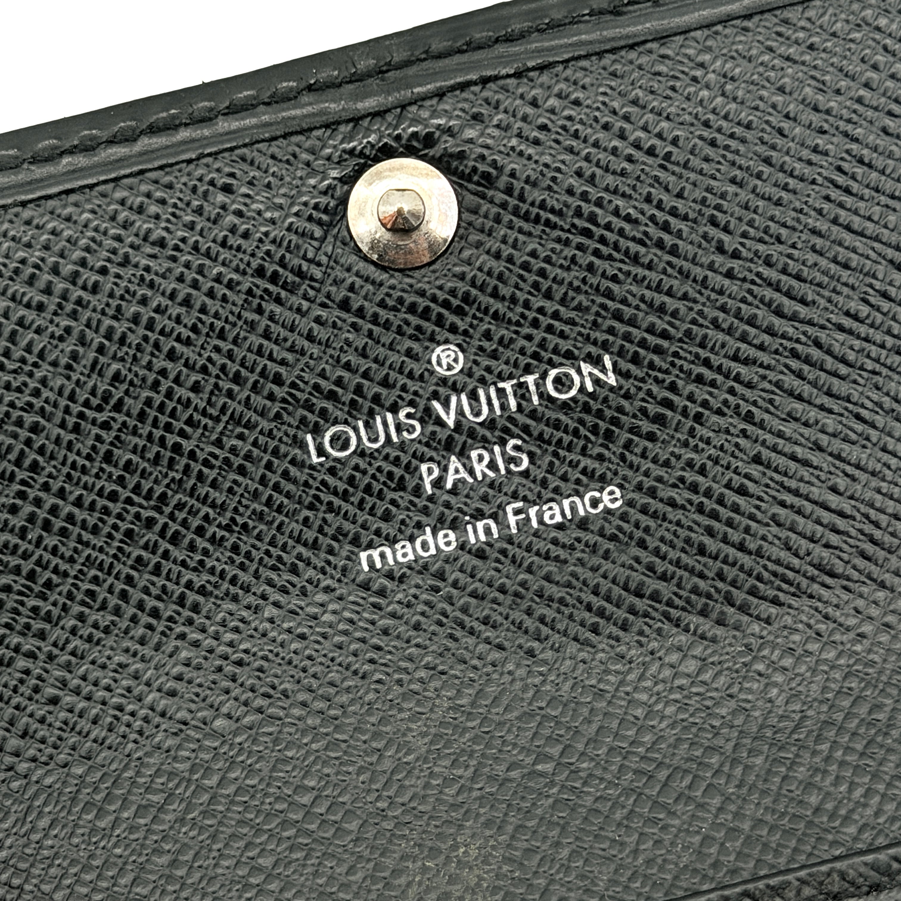 Louis Vuitton Epi Leather Key Holder Black