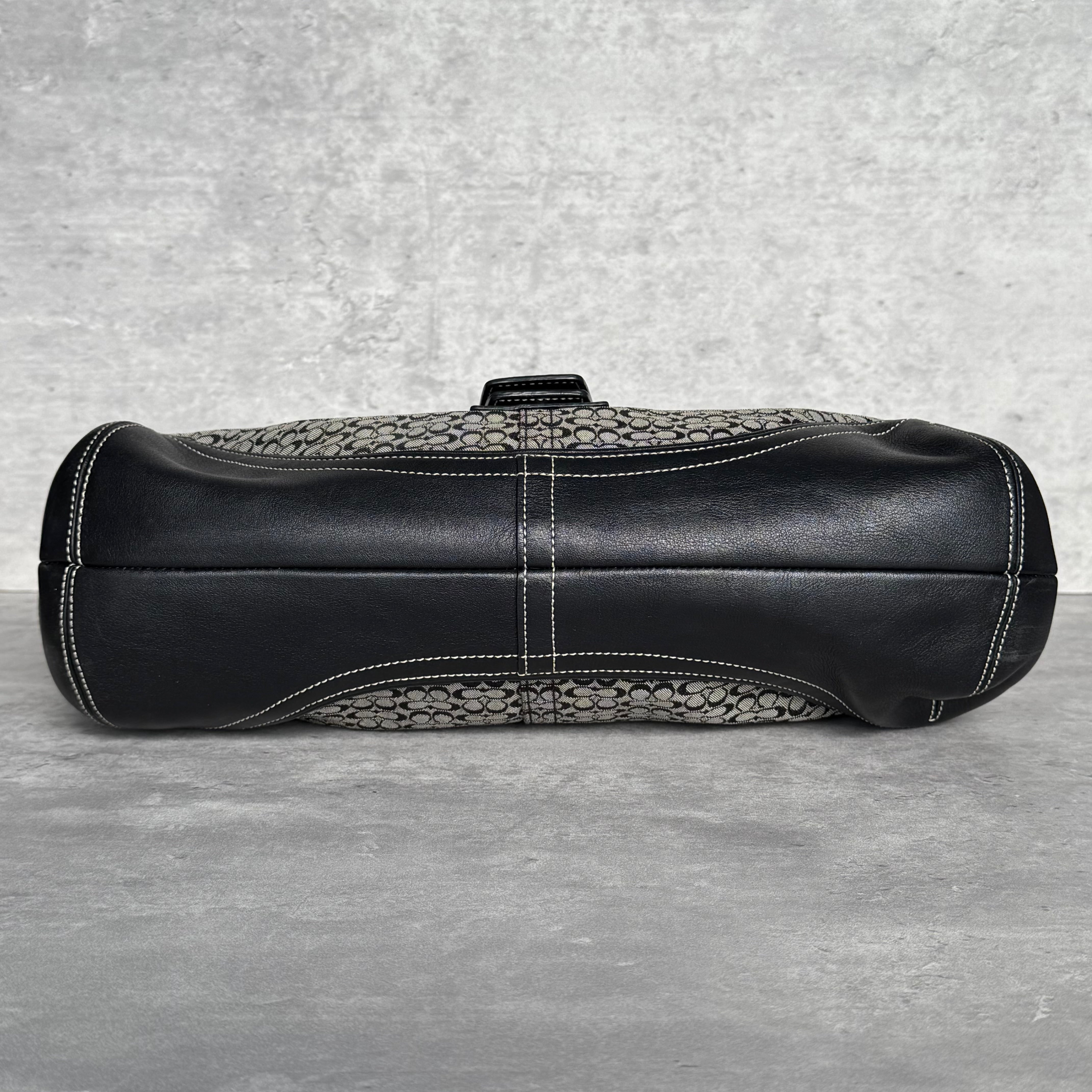 Coach Y2K Soho Shoulder Bag Grey/Black