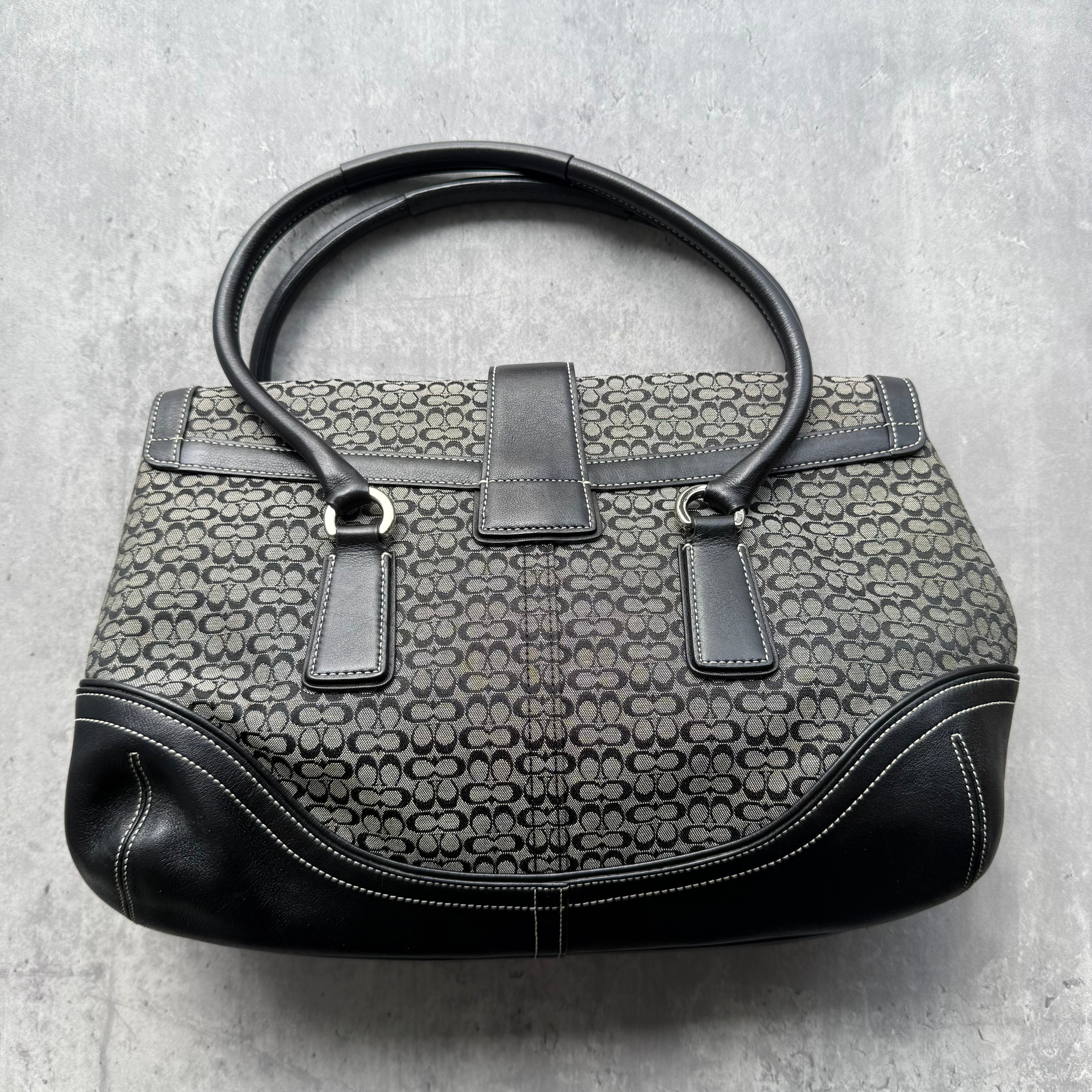 Coach Y2K Soho Shoulder Bag Grey/Black
