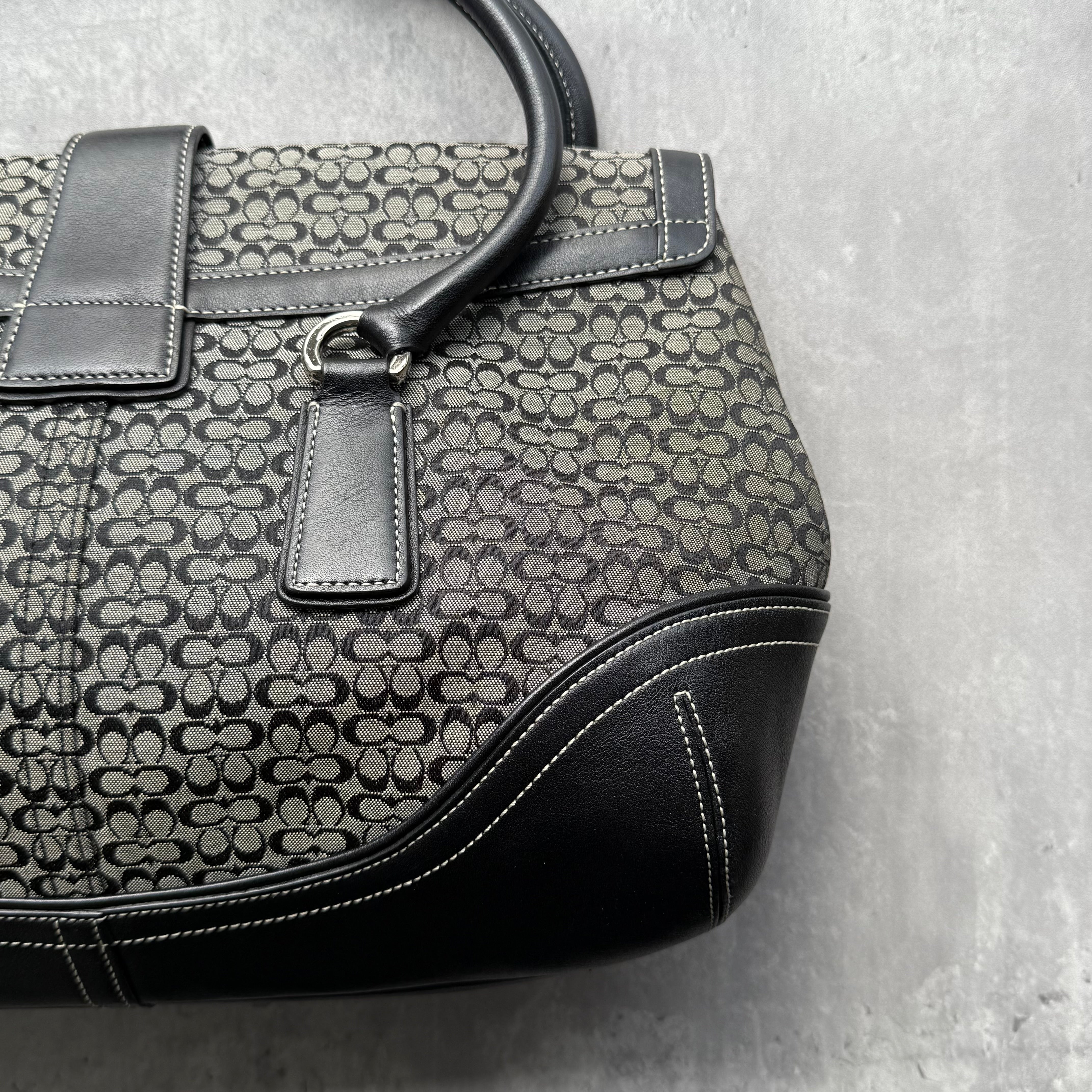 Coach Y2K Soho Shoulder Bag Grey/Black