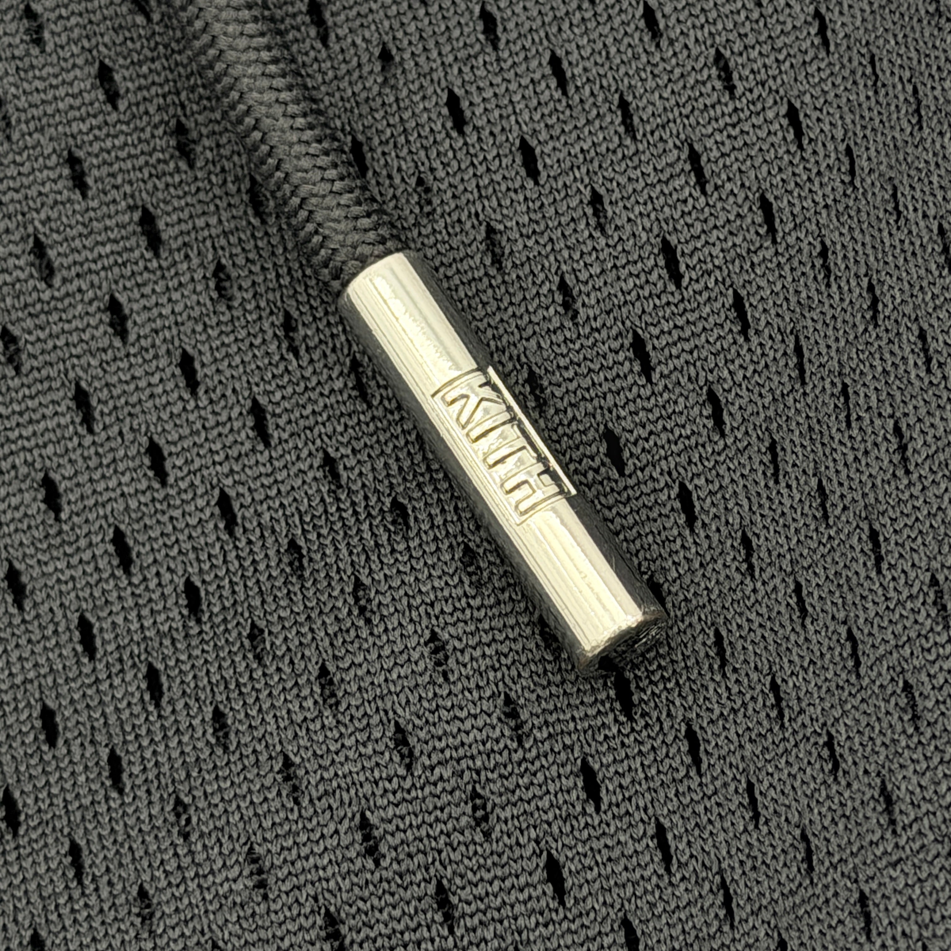 (M) Kith Harden Panelled Mesh Shorts Black