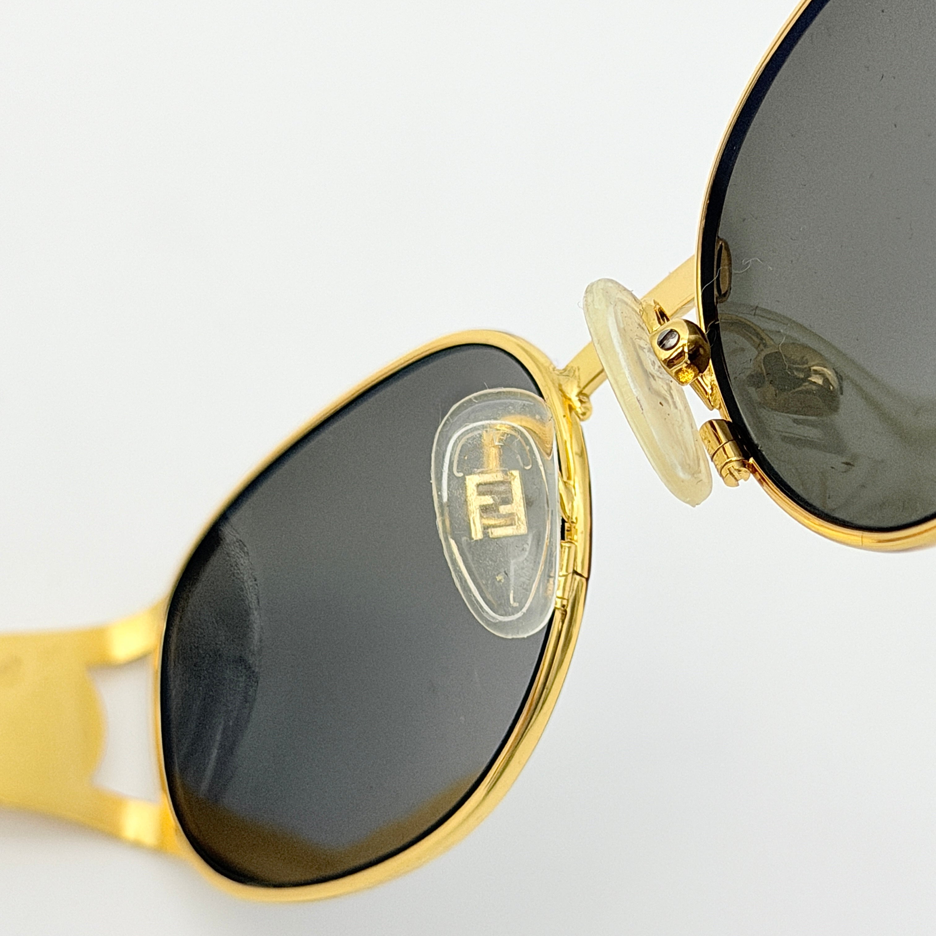 Fendi FS282 Tortoise Shell Sunglasses Gold