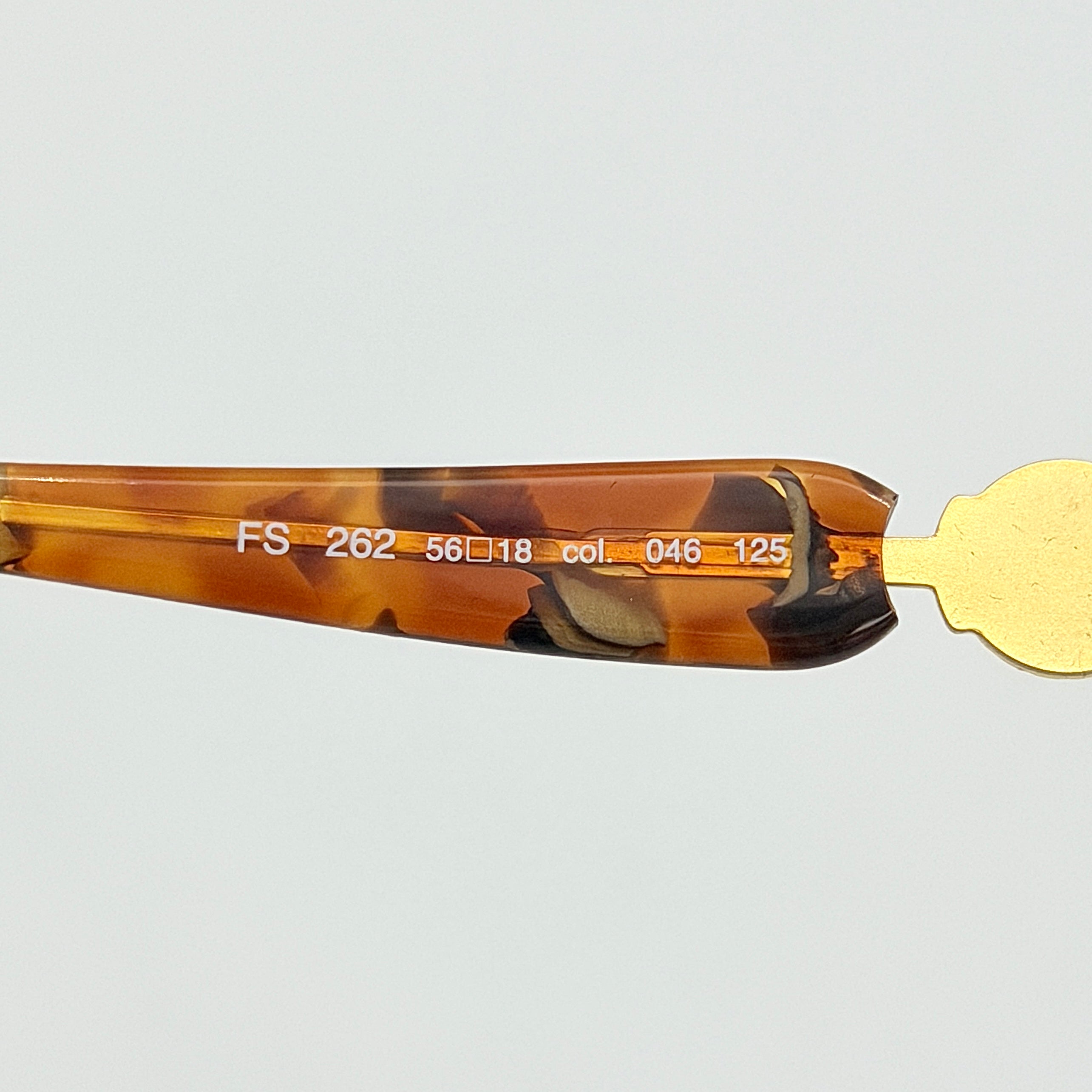 Fendi FS282 Tortoise Shell Sunglasses Gold