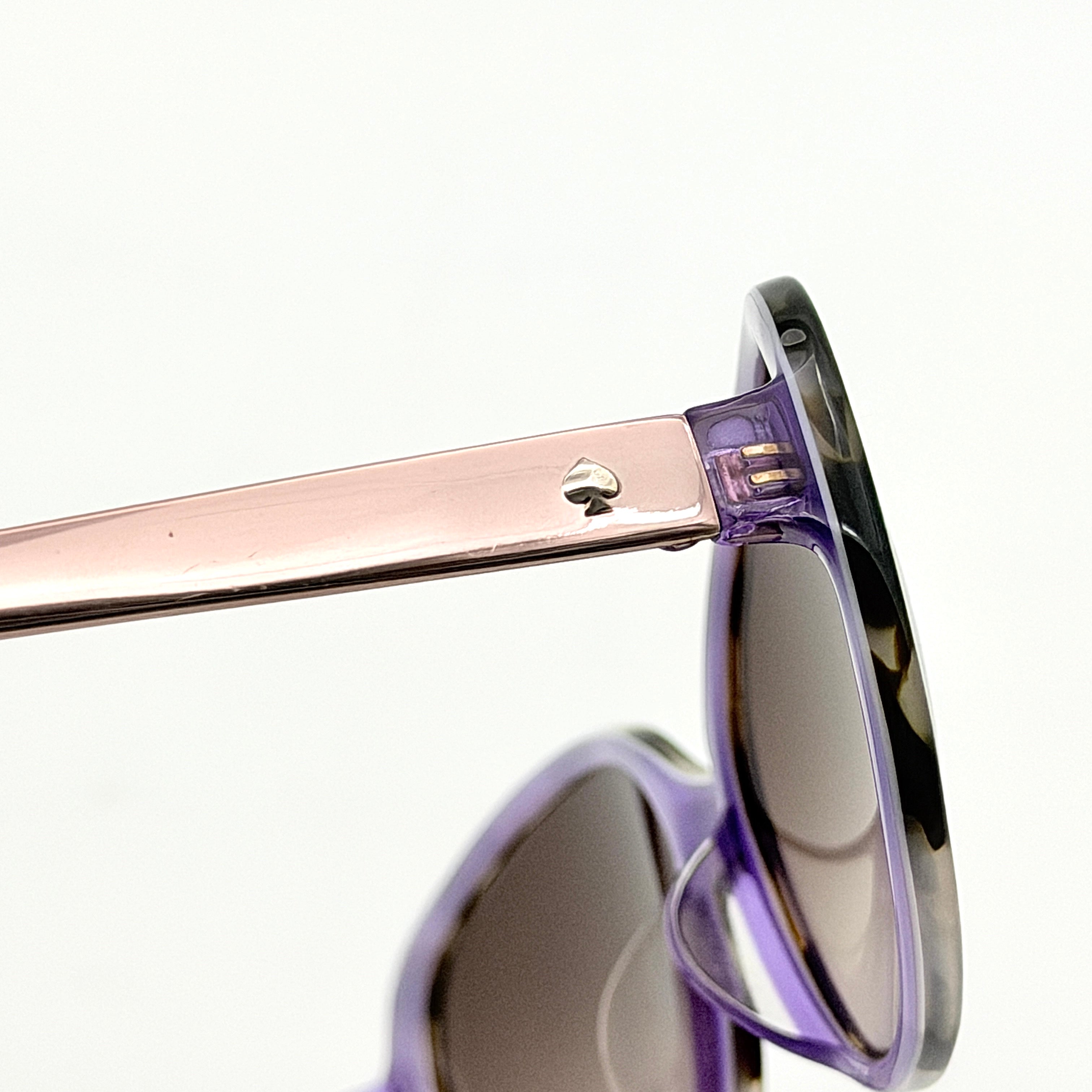 Kate Spade GENEVA/F/S GMTK8 Tortoise Shell Sunglasses Purple
