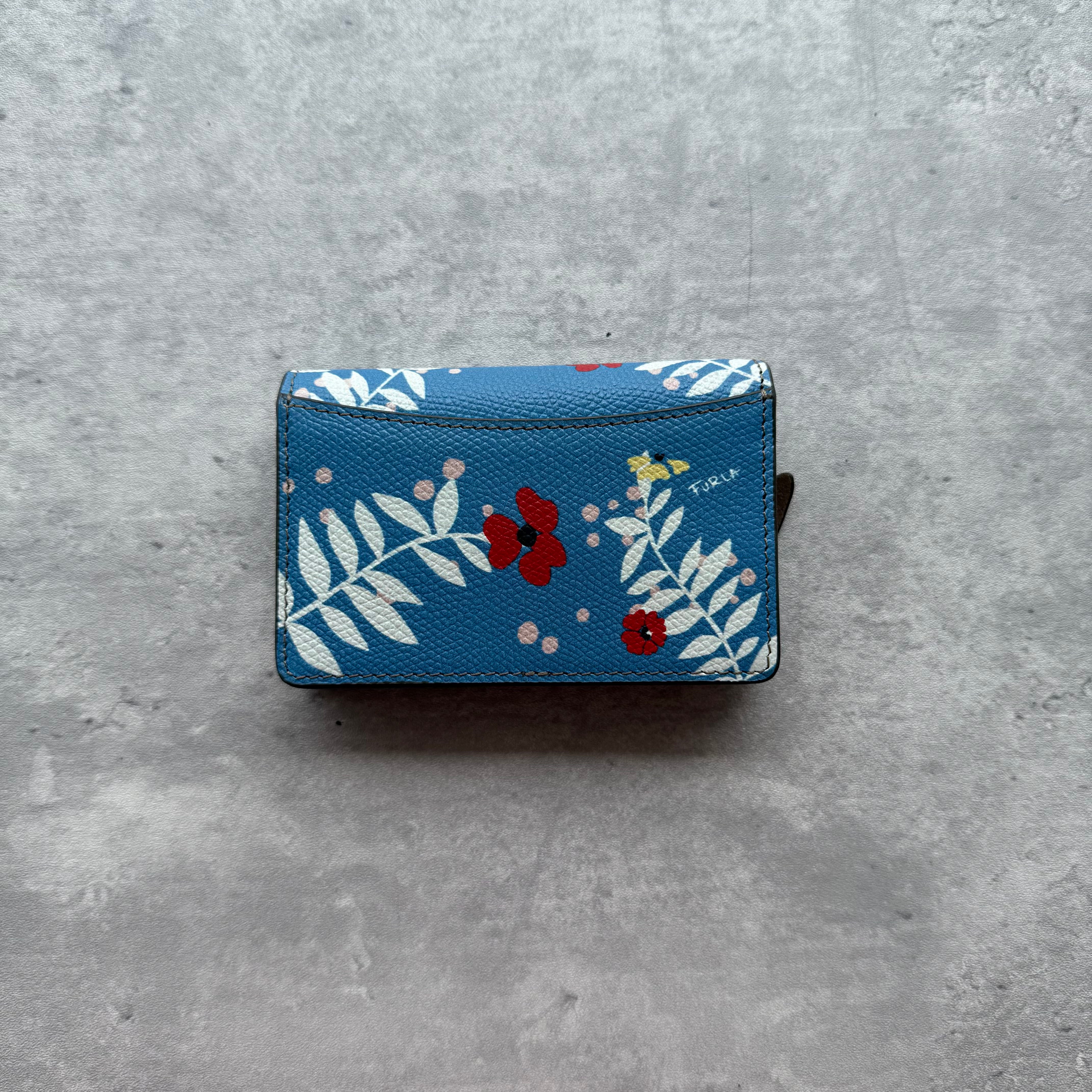 Furla "Love Furla" Compact Wallet Multicolor