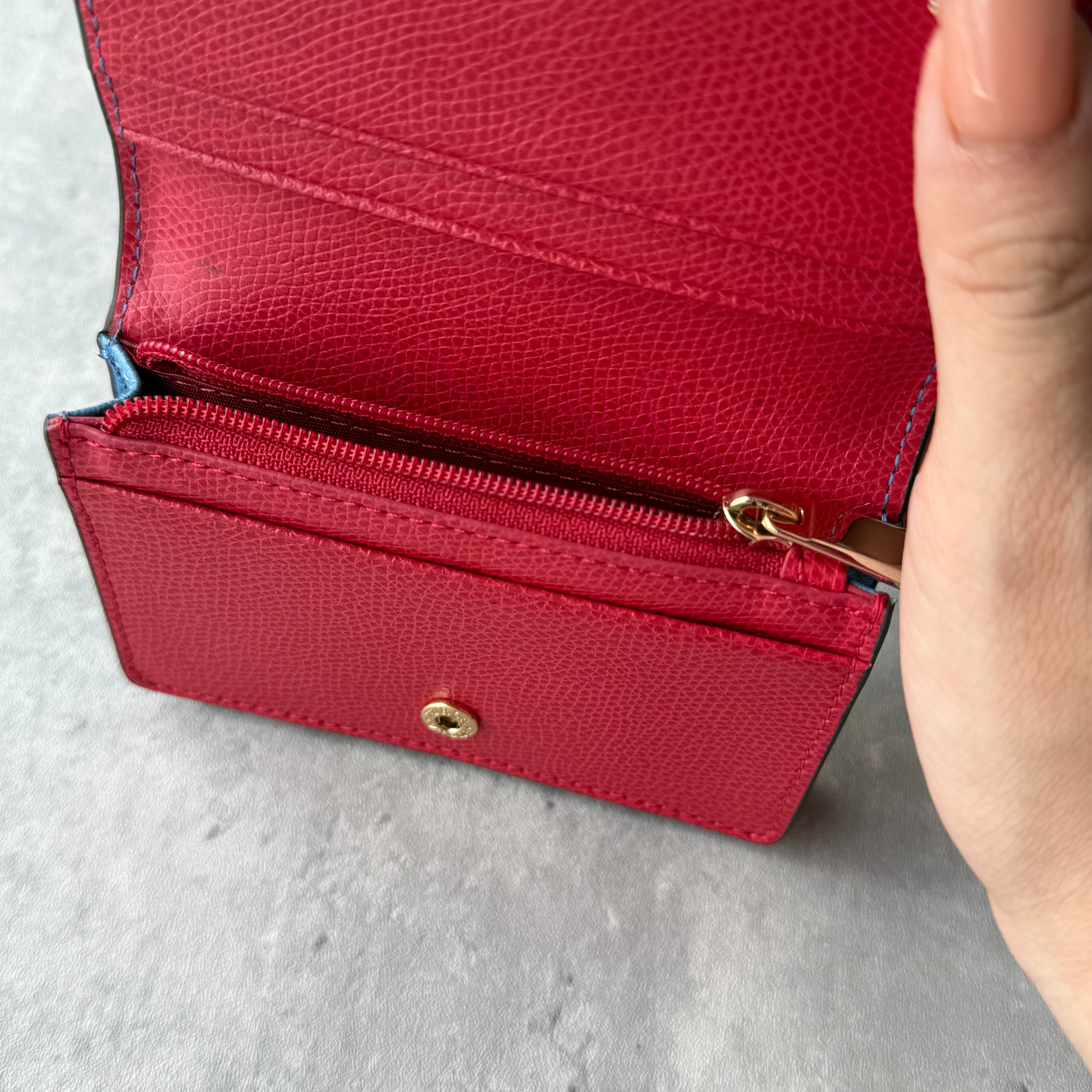 Furla "Love Furla" Compact Wallet Multicolor