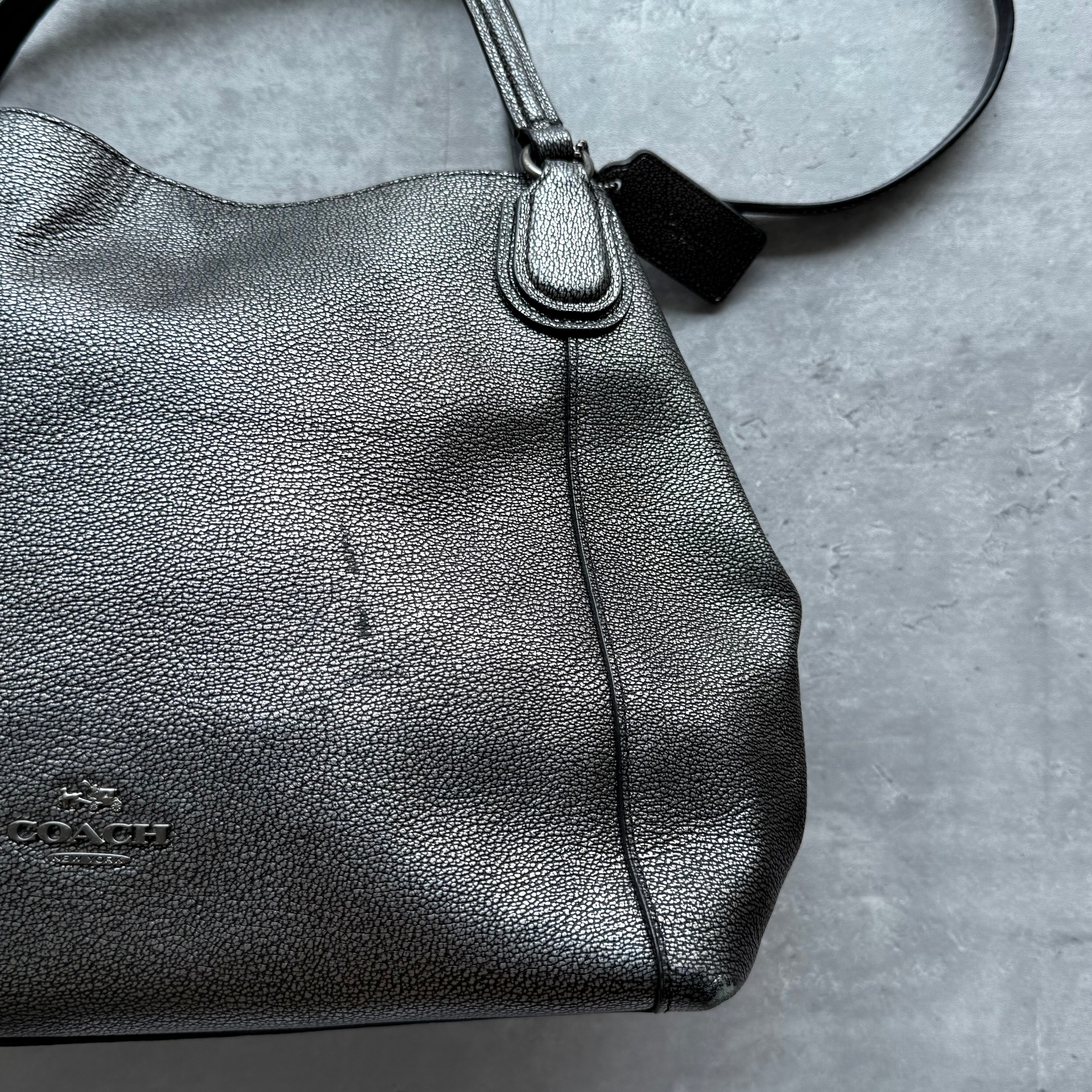 Coach 2Way Edie Shoulder Bag Black