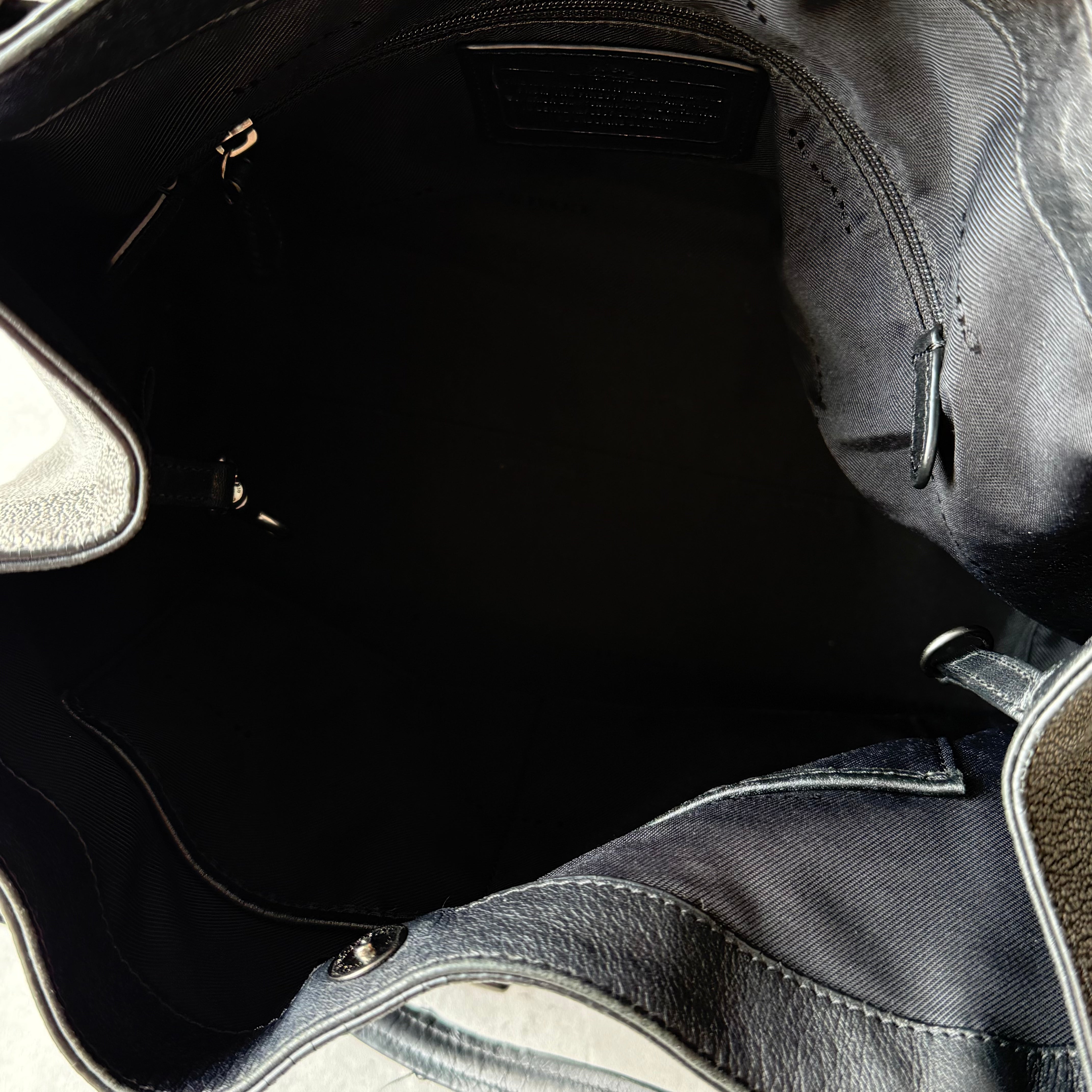 Coach 2Way Edie Shoulder Bag Black