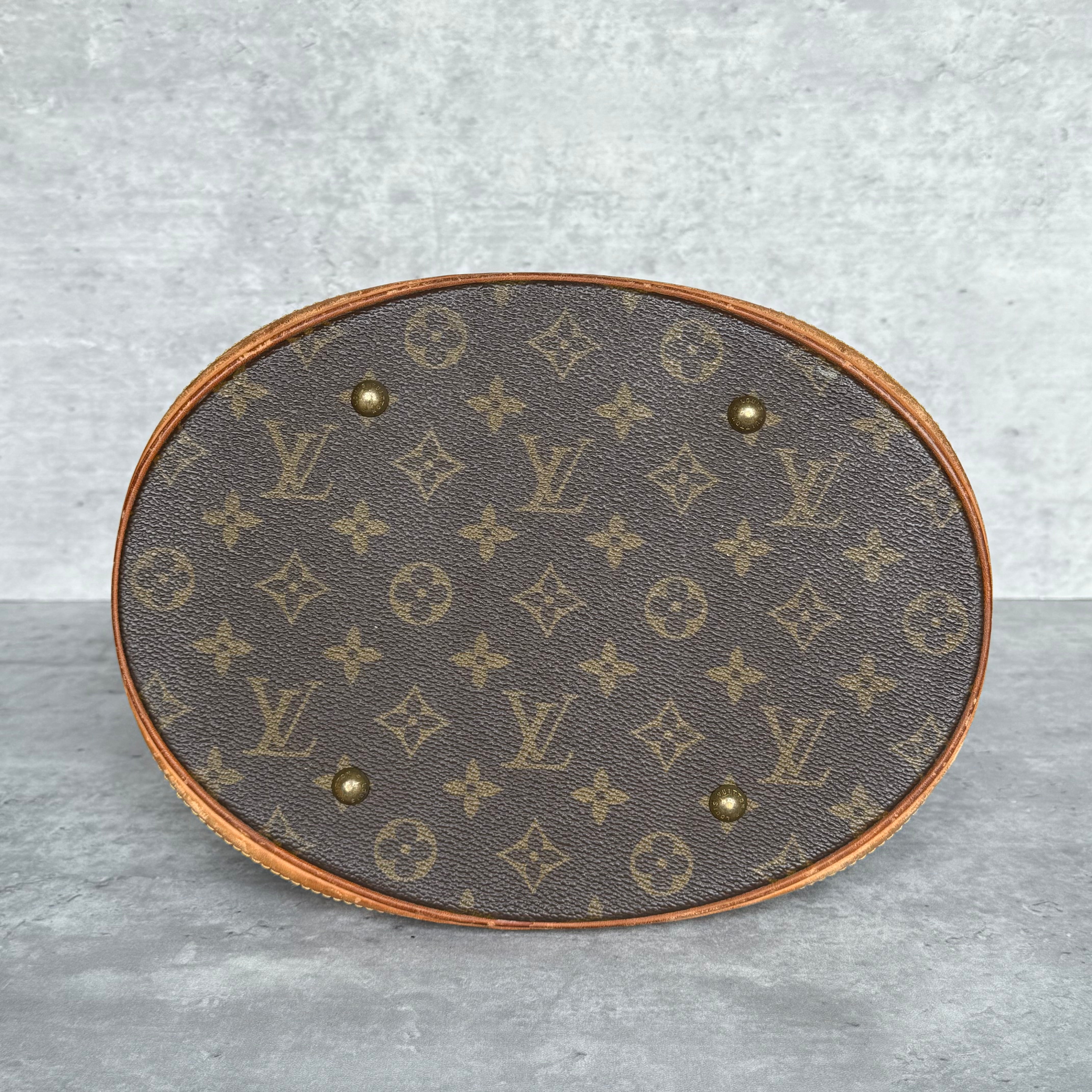Louis Vuitton Monogram Bucket GM ShoulderBag Brown
