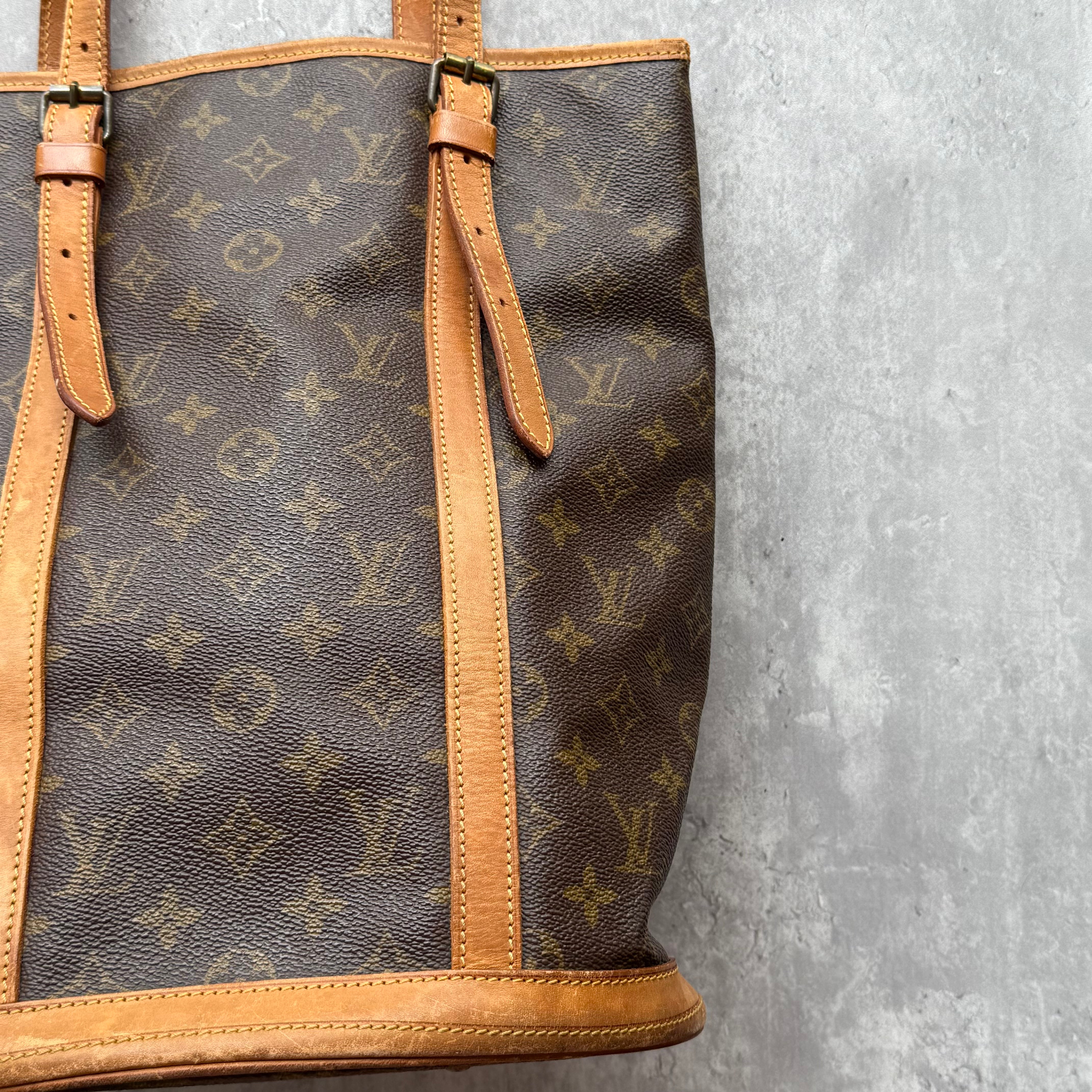 Louis Vuitton Monogram Bucket GM ShoulderBag Brown