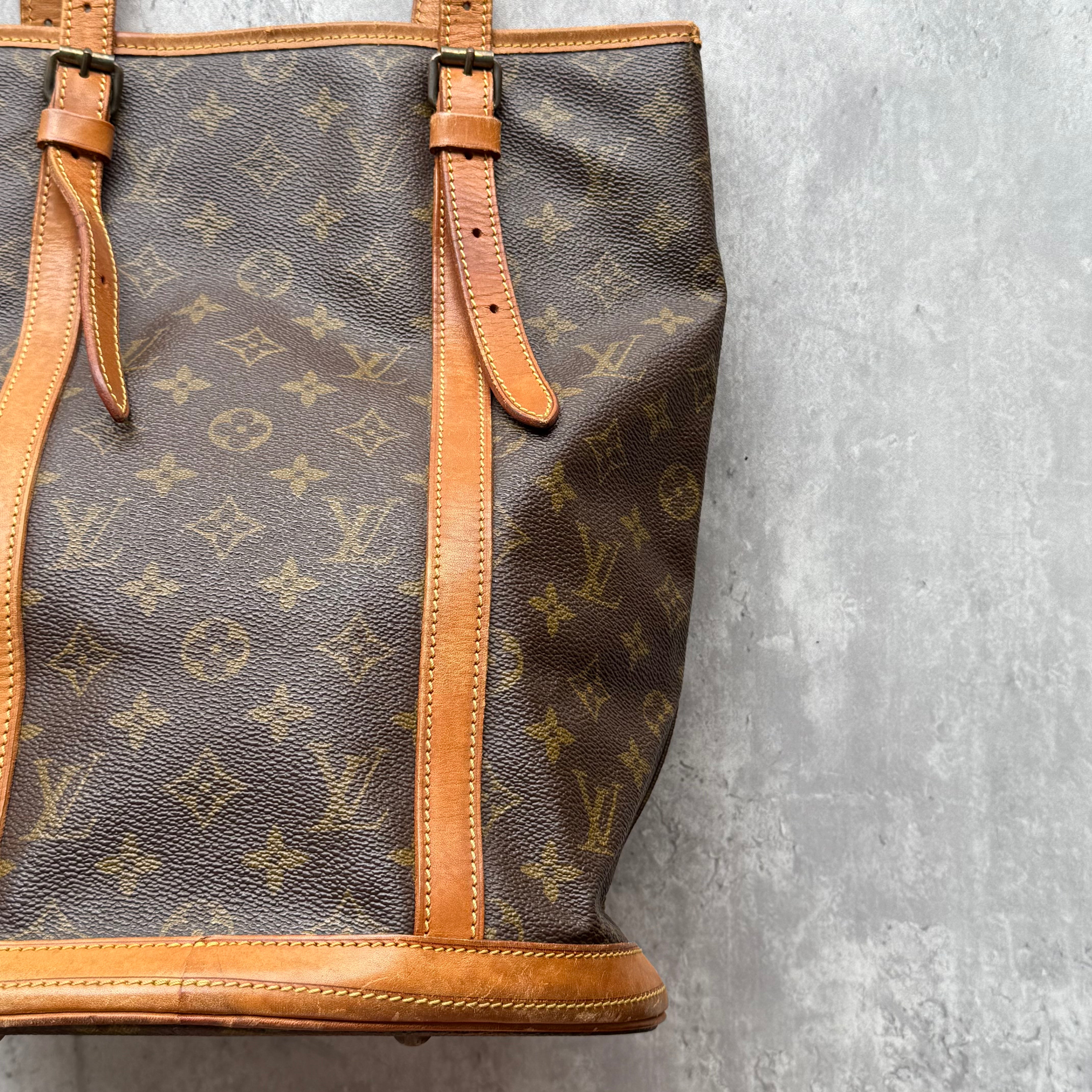 Louis Vuitton Monogram Bucket GM ShoulderBag Brown