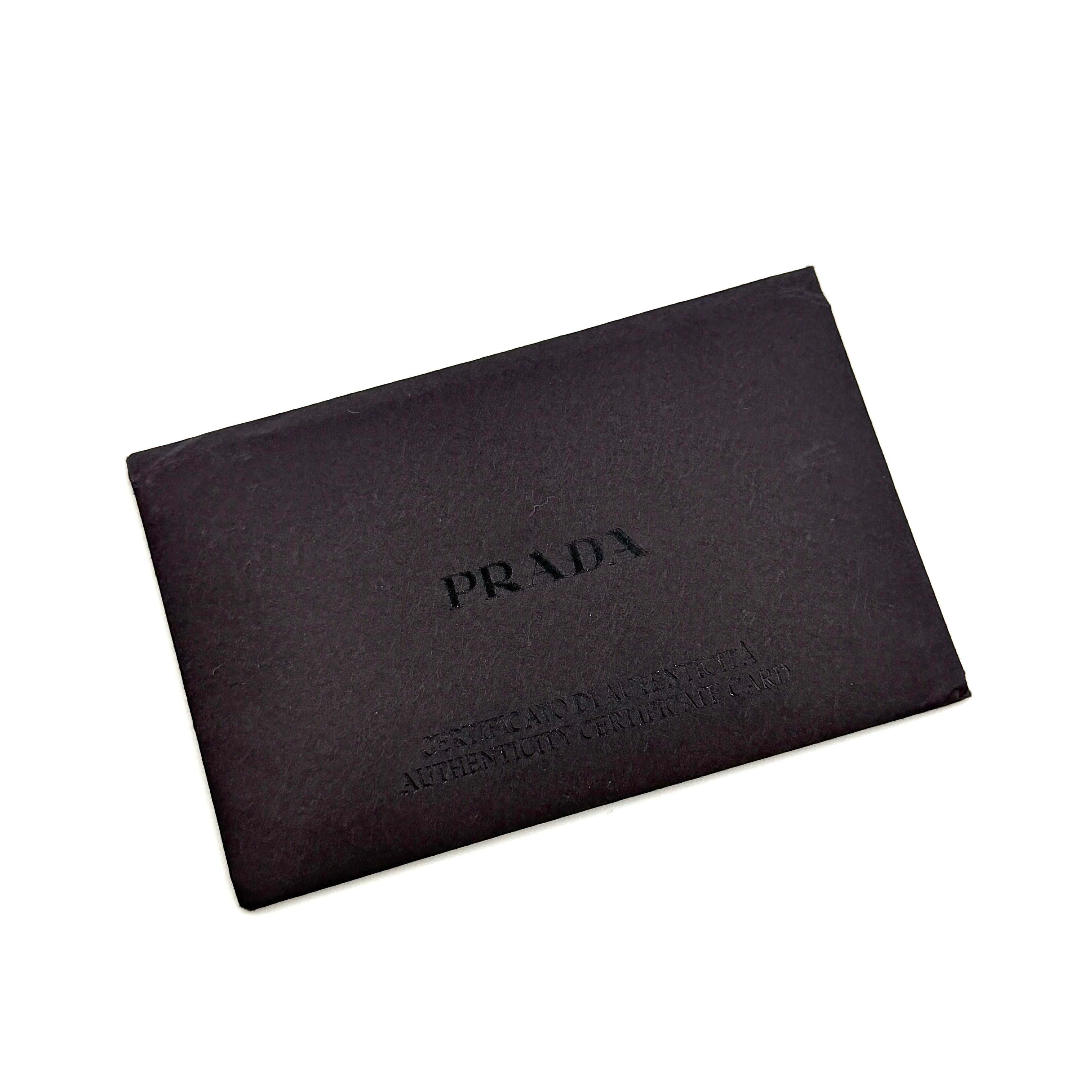 Prada Nylon Cosmetic Pouch Bag Grey