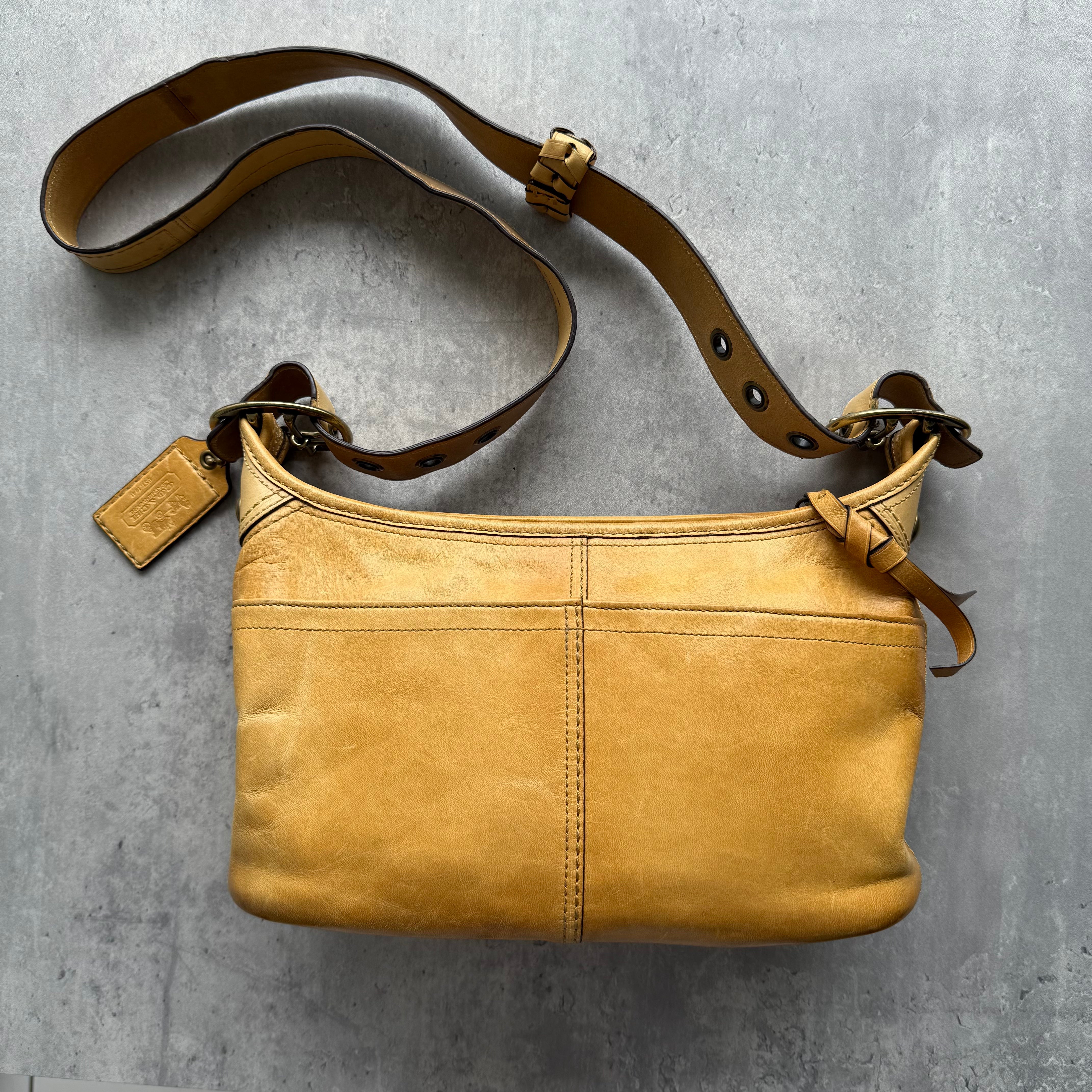 Coach Bleeker Crossbody Shoulder Bag Tan