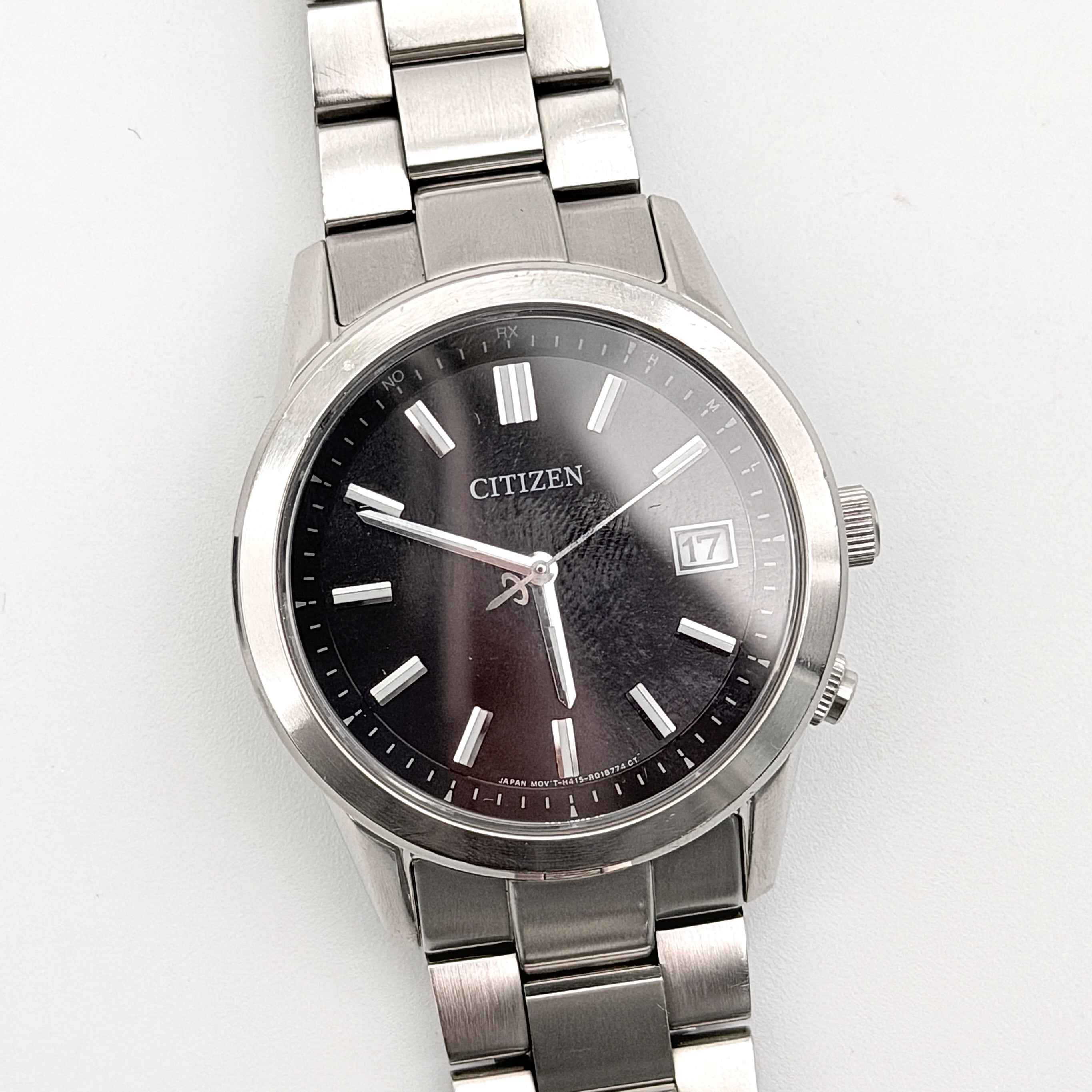 Citizen Collection Eco-Drive Radio-Controlled Black Dial Watch