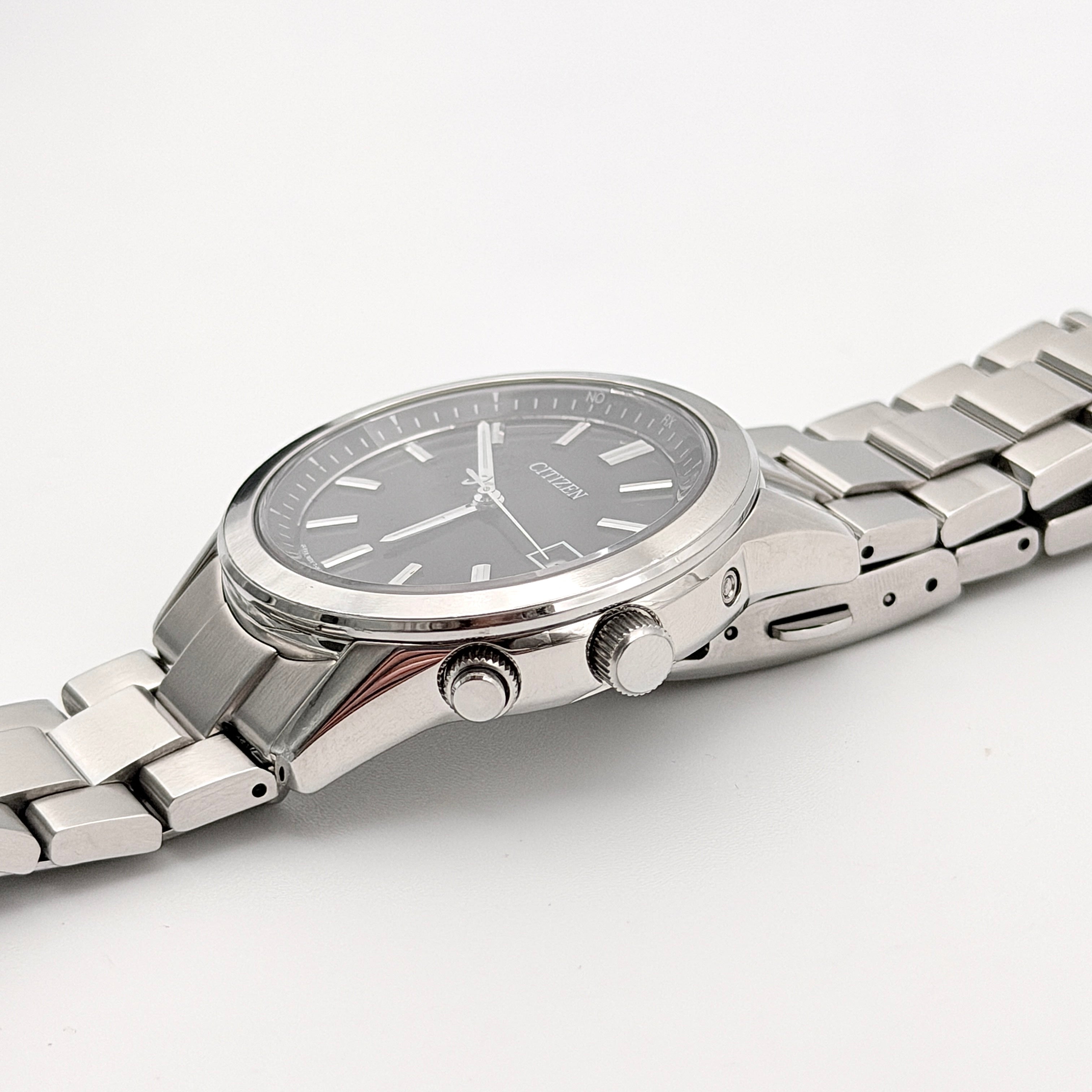 Citizen Collection Eco-Drive Radio-Controlled Black Dial Watch