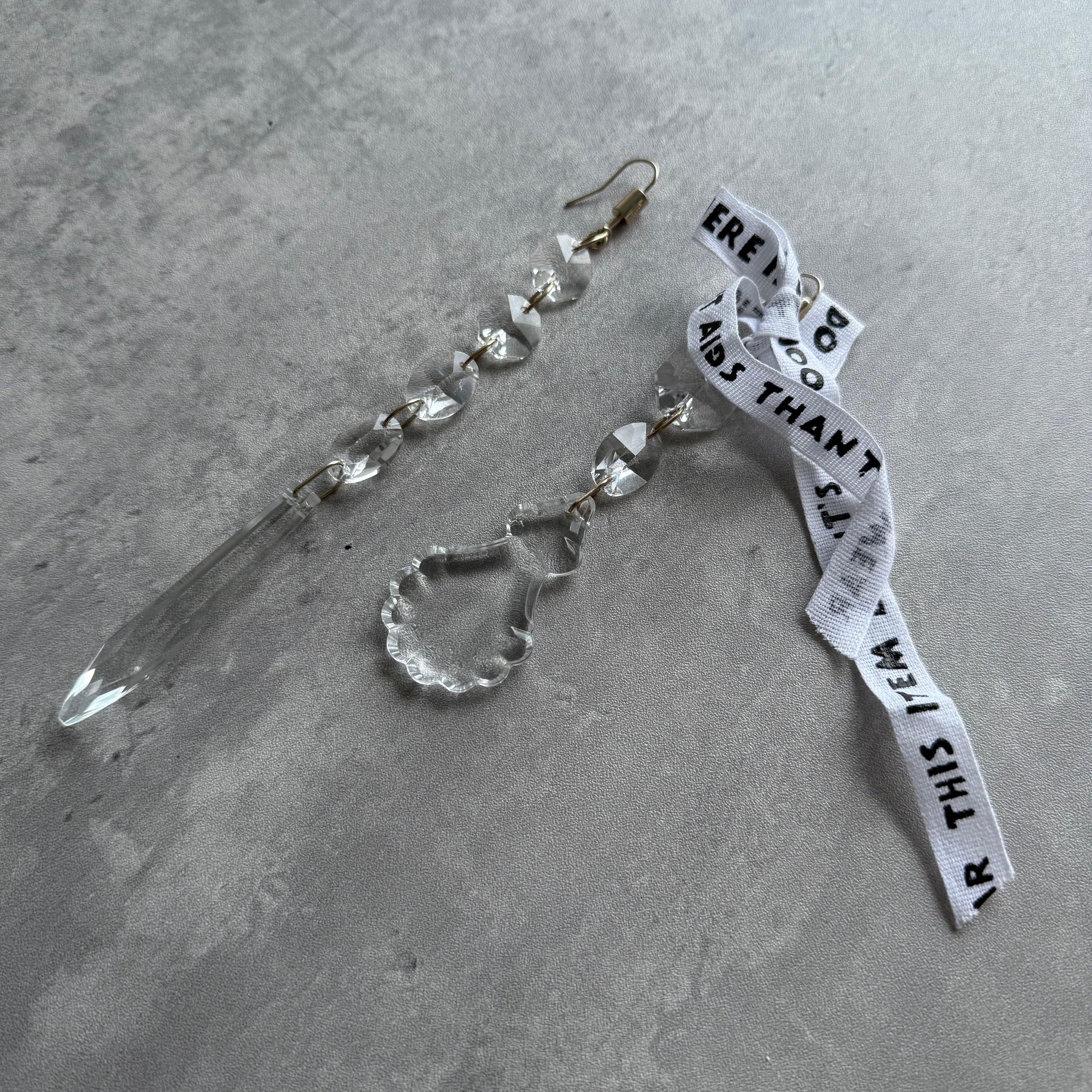 Maison Margiela MM6 Chandelier Drop Earrings